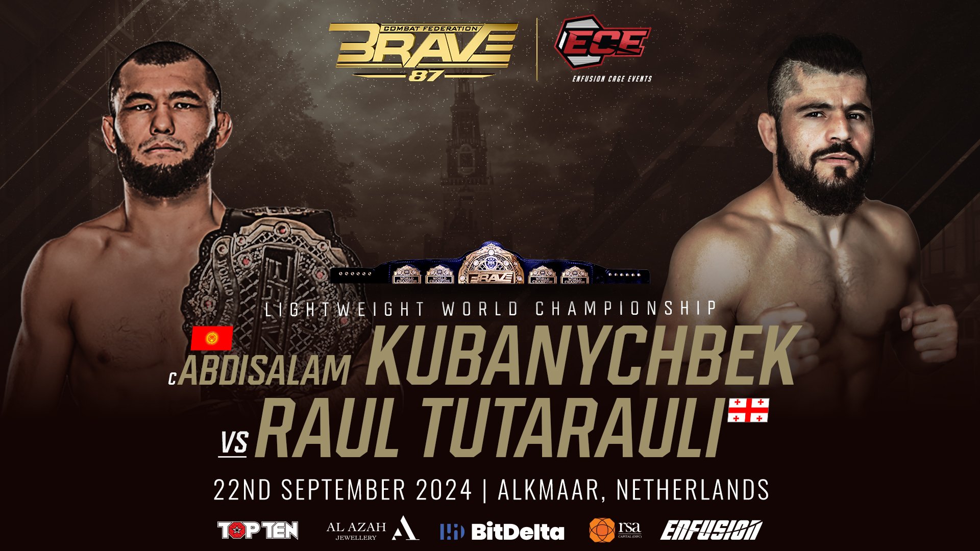 The number one Lightweight in Europe is only missing one thing: the BRAVE CF world title