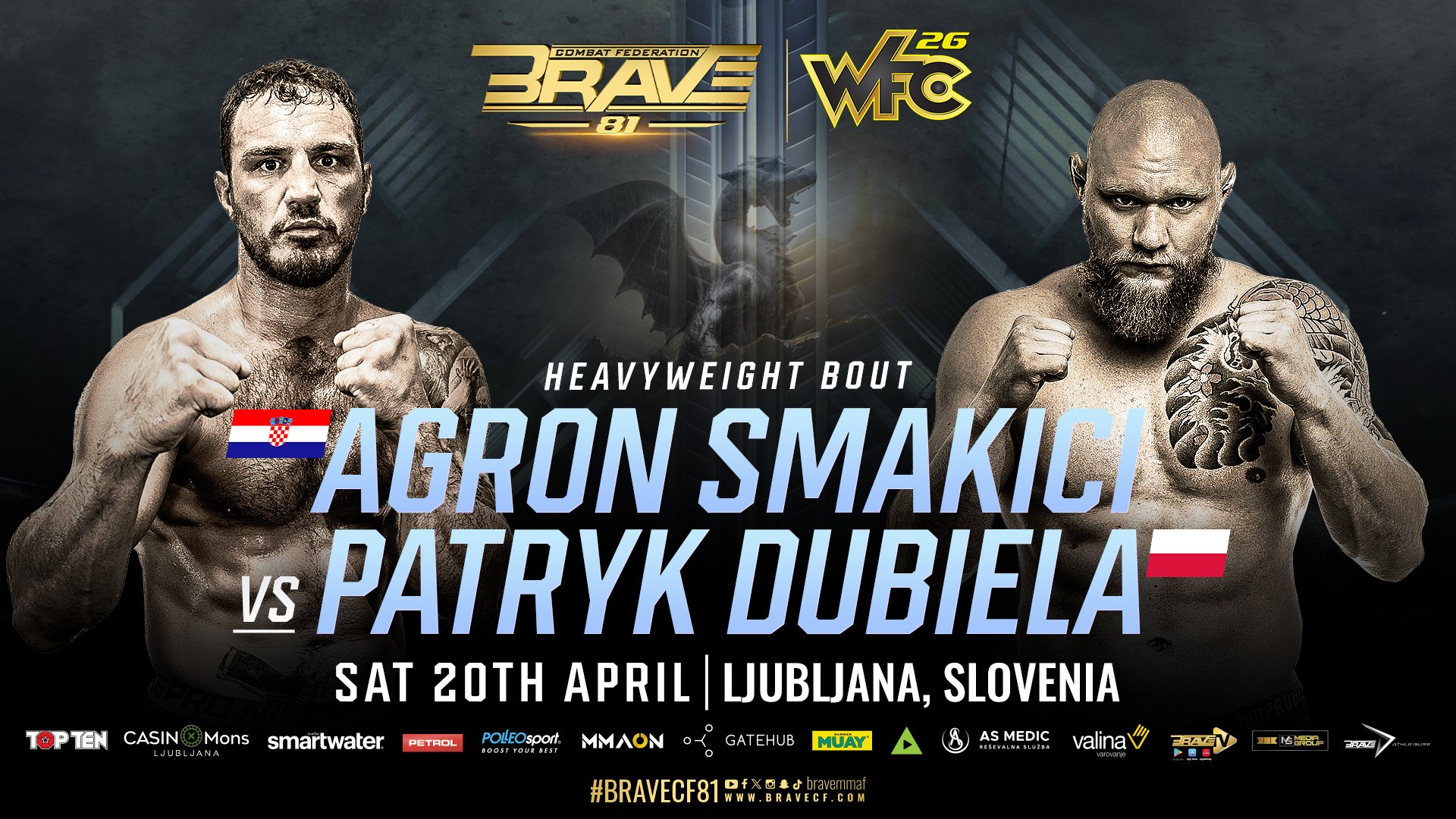 From Boxing Tyson Fury to MMA Cage: Croatian boxing star Agron Smakici to make BRAVE CF debut at BRAVE CF 81
