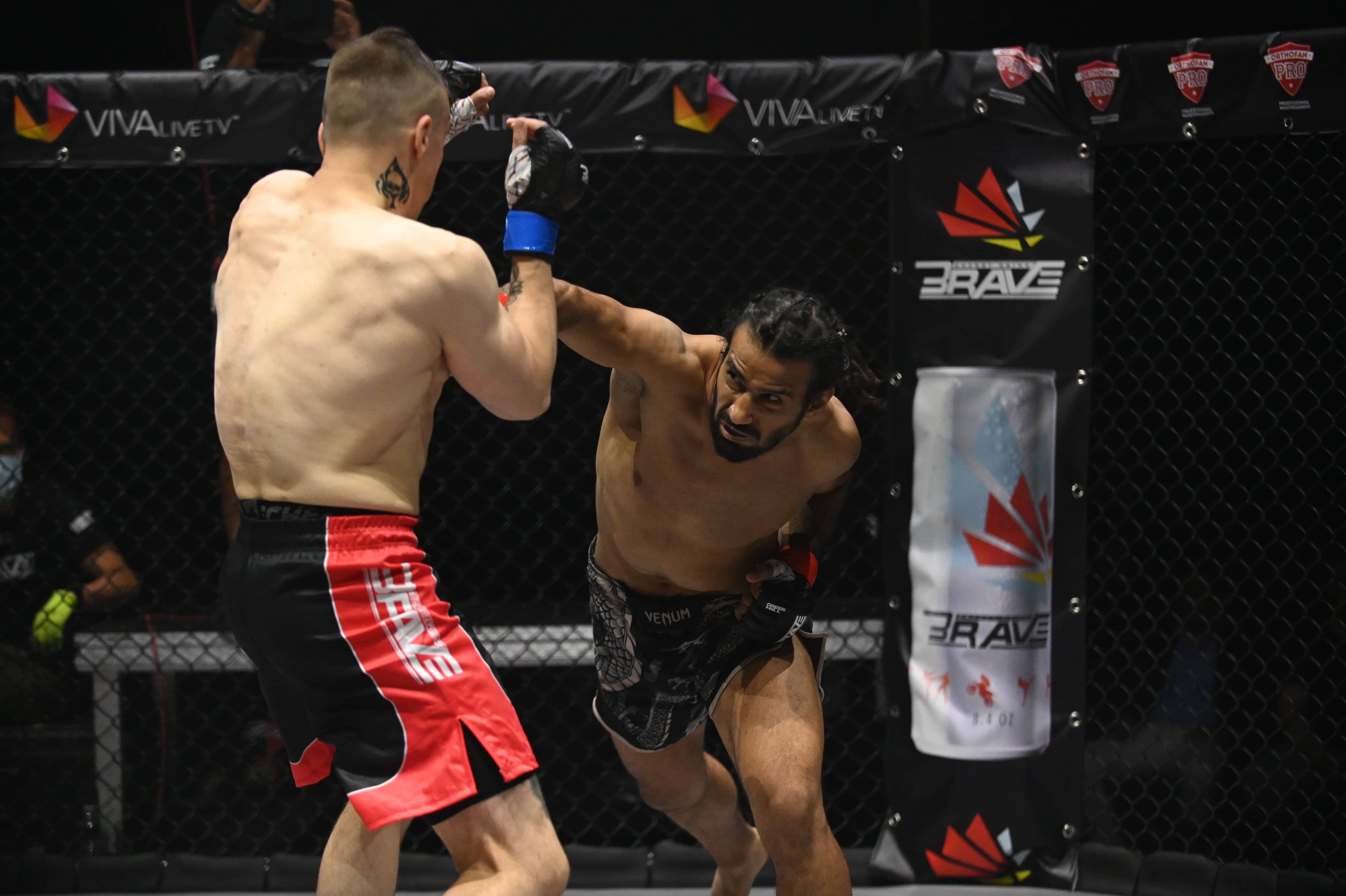 Lebanese MMA fighter Ahmed Labban ready to put on another viral show on December 15th at BRAVE CF 80