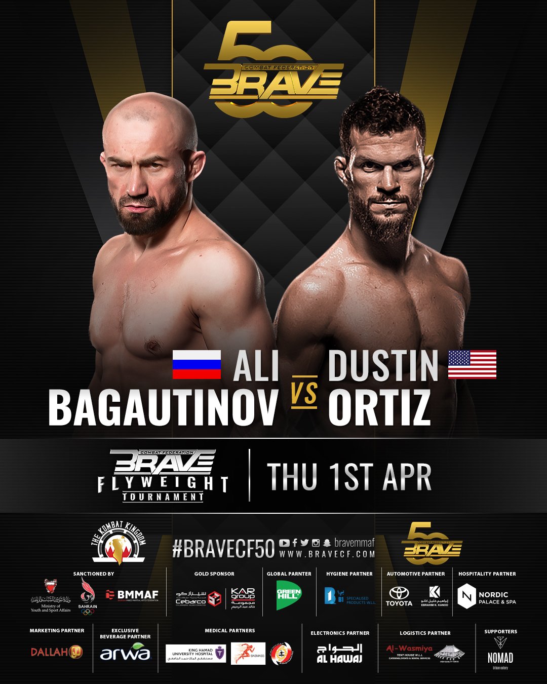 Dustin Ortiz Takes No Shortcut Towards BRAVE CF Gold