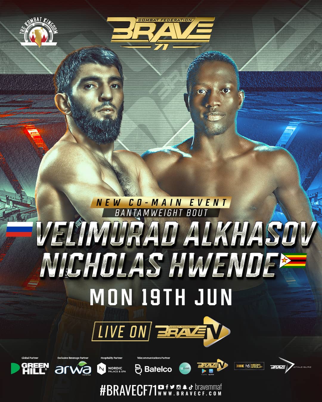 Worlds Collide: Russia and Africa face off at BRAVE CF 71 for the #1 spot at 135 pounds