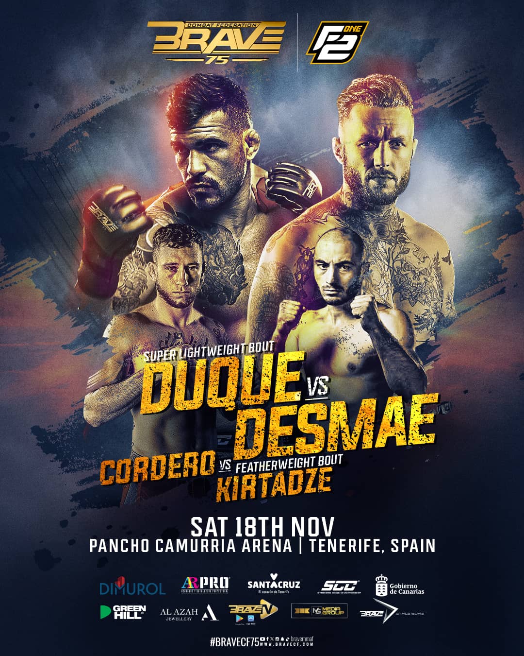 Acoidan Duque is ready to become the face of Spain at BRAVE CF 75