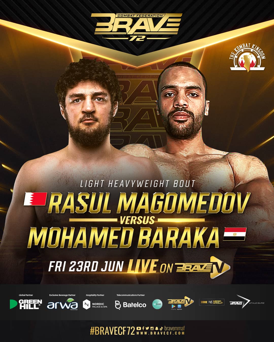 Rasul Magomedov: the biggest rising star in the Light Heavyweight division worldwide