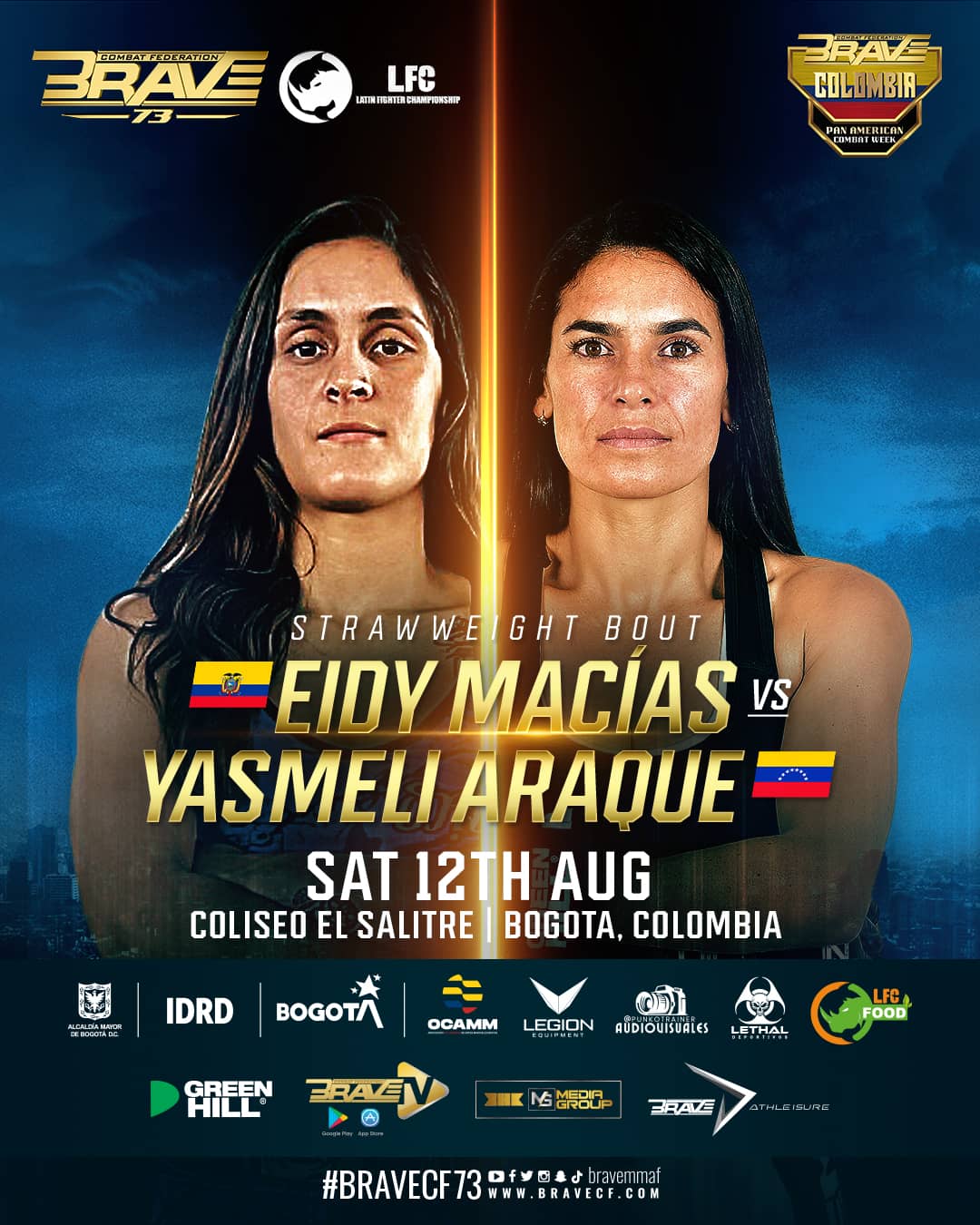 Eidy Macias & Yasmeli Araque fly the flag for women’s strawweight at BRAVE CF 73