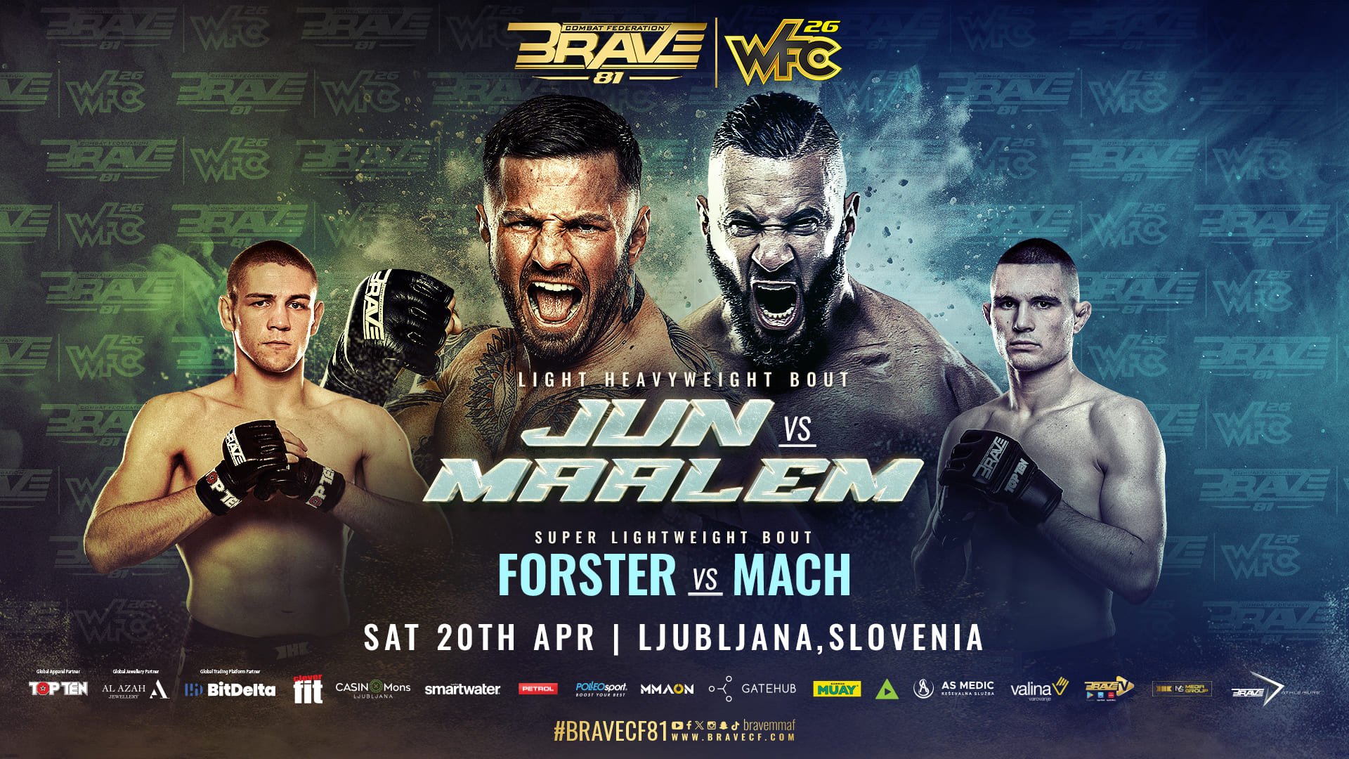 Erko Jun and Said Maalem react to title shot announcement ahead of BRAVE CF 81: ‘I need that gold’