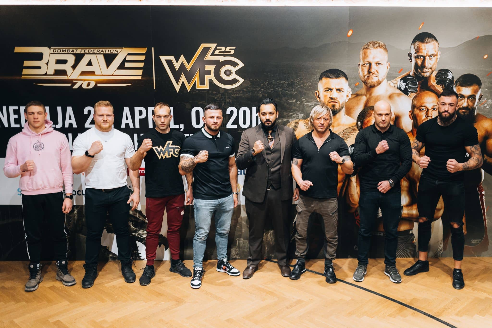 Slovenia confirmed as host nation for BRAVE CF 70 with a handful of stars set for action in April