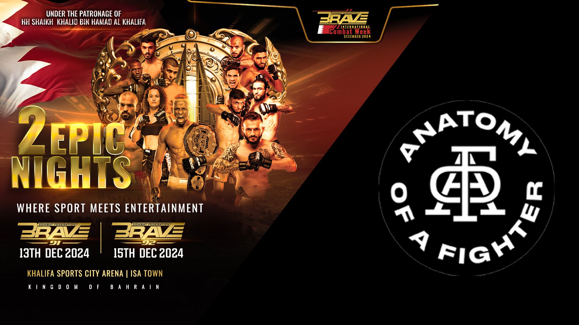 Legendary MMA Filmmaker Will Harris to Shoot BRAVE 91 Documentary in Bahrain