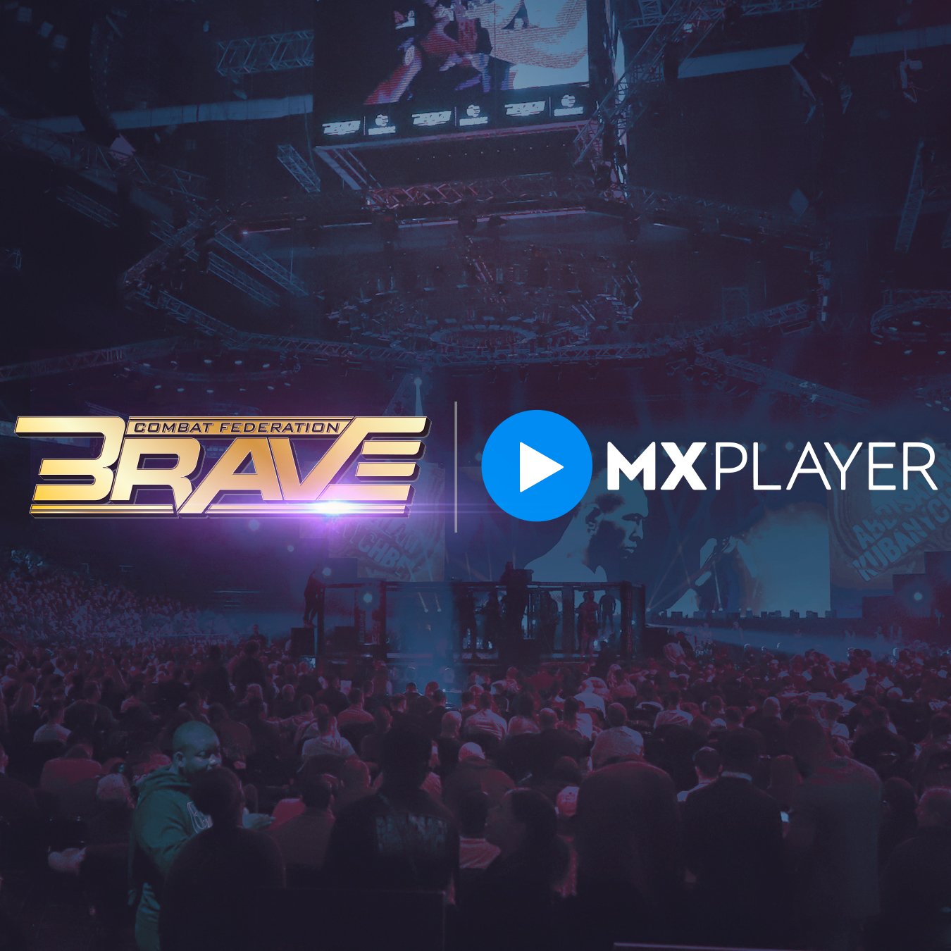 Most global MMA promotion BRAVE CF joins hands with biggest  streaming platform MX Player in a mega deal