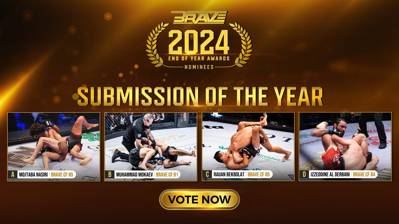 BRAVE CF Awards: Muhammad Mokaev leads Submission of the Year nominations for 2024
