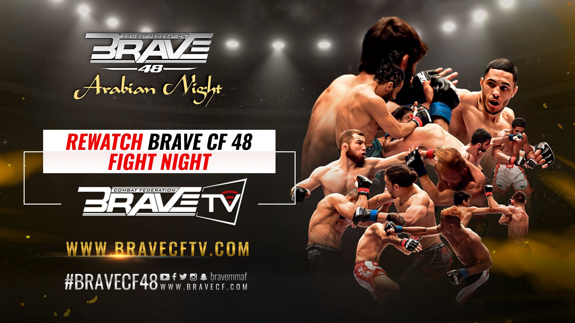 BRAVE CF 48 a double success: breaks the all time viewership record with 100% increase