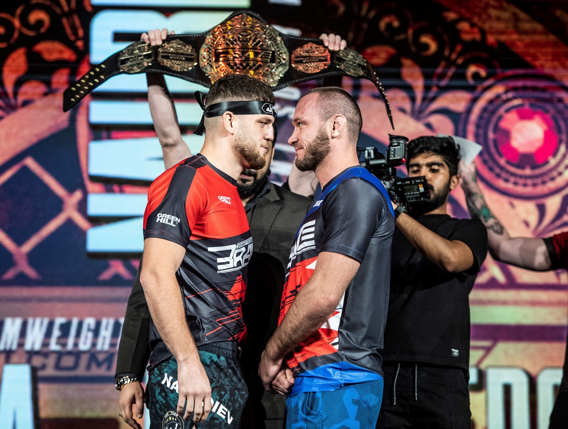 Excitement and tension at fever pitch during BRAVE CF 63 ceremonial weigh-ins