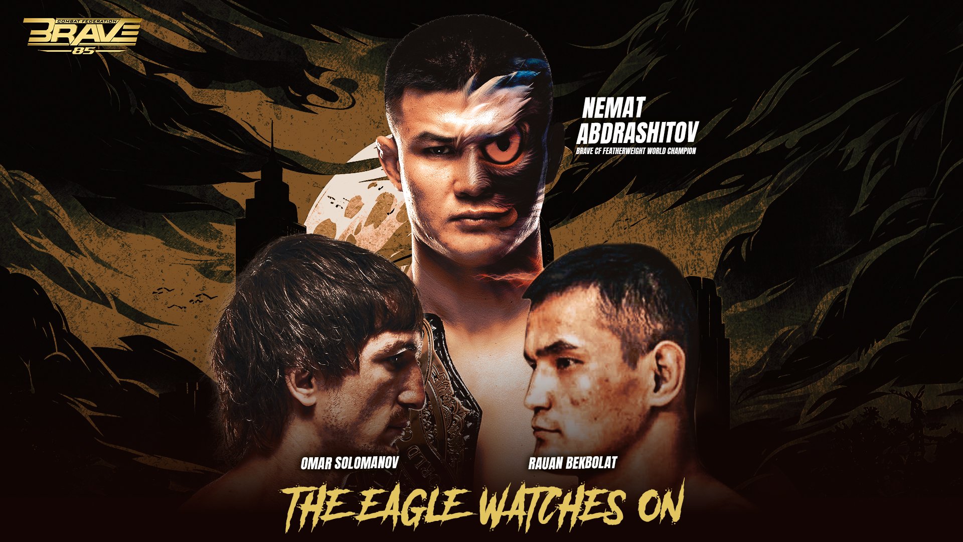 BRAVE CF 85 main event will decide the first challenger of champion Nemat ‘’Eagle’’ Abdrashitov