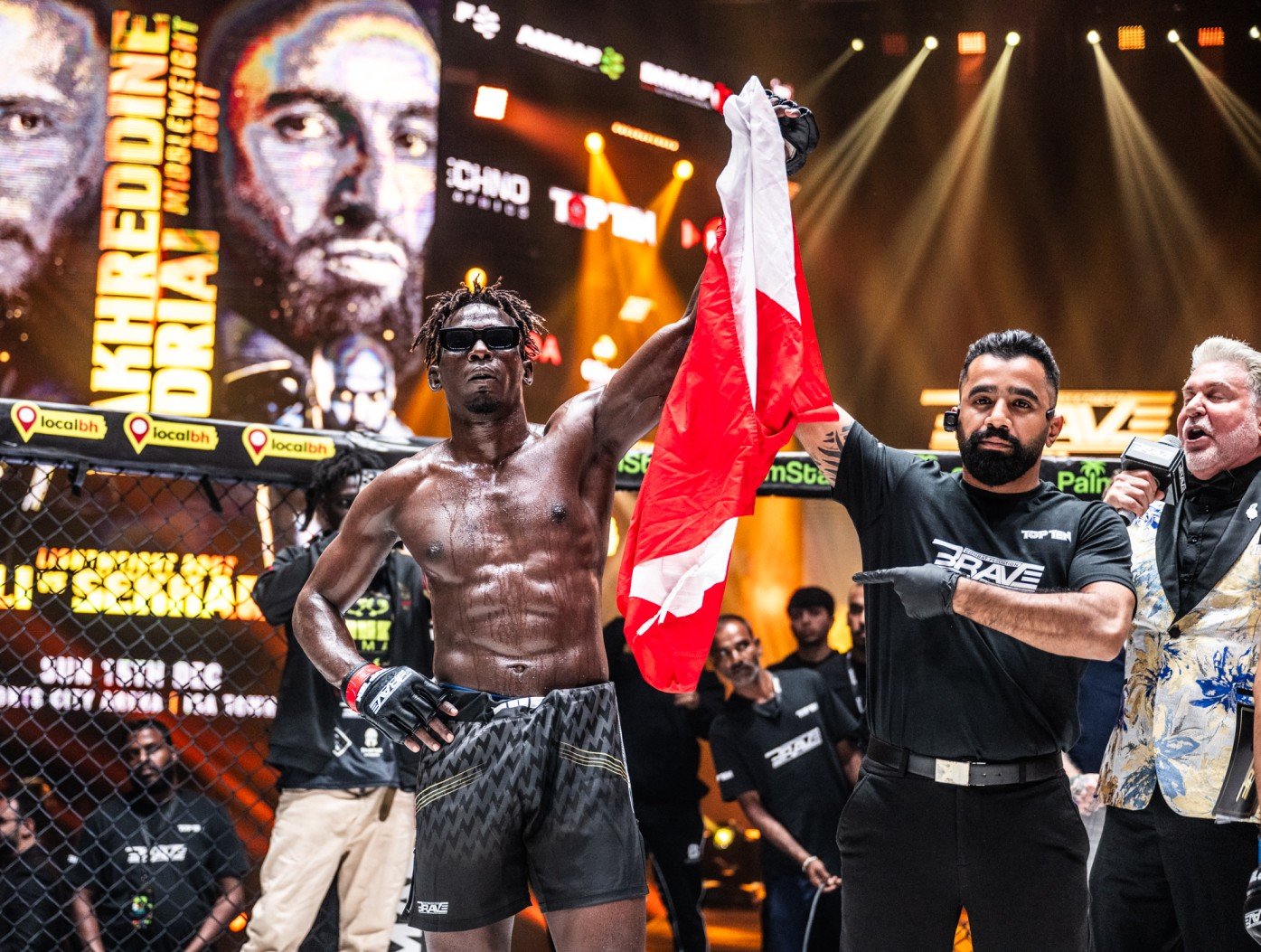After a flawless pro debut, Hussain Al Kurdi can't wait to step into the BRAVE CF cage again: "For Bahrain!"