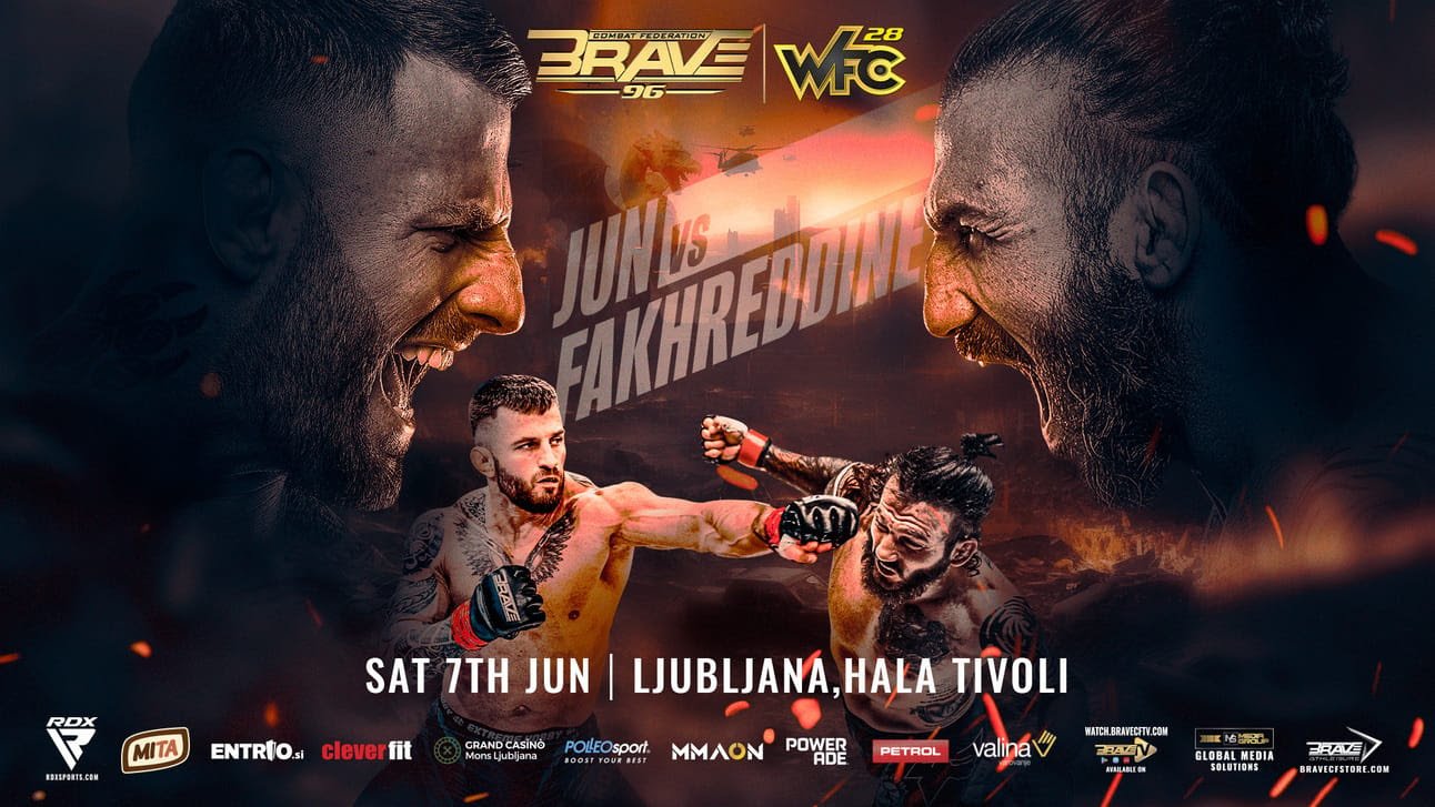 BRAVE CF 96: Erko Jun vs Mohammad Fakhreddine – A Clash of Titans for the Middleweight Crown
