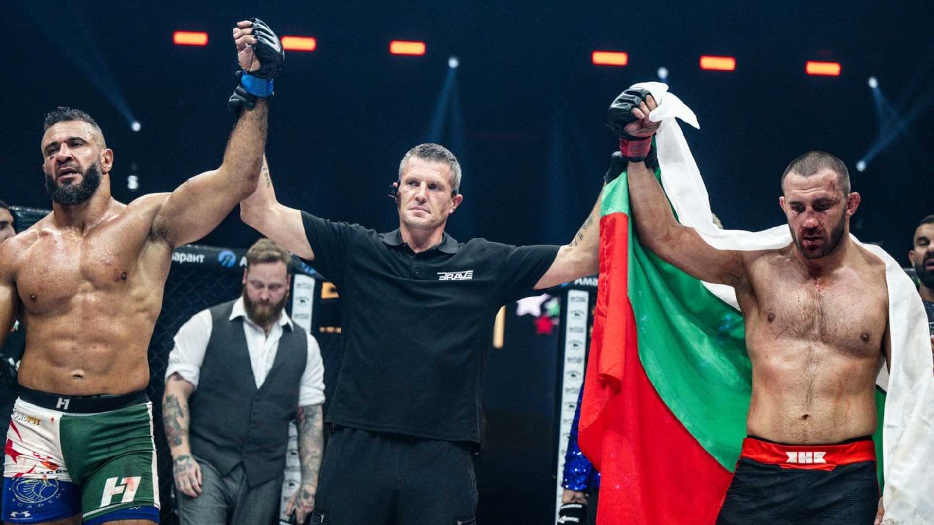 BRAVE CF 97: Bulgaria Delivers Fireworks as Kolev and Said Maalem Battle to a Draw in Thrilling Main Event