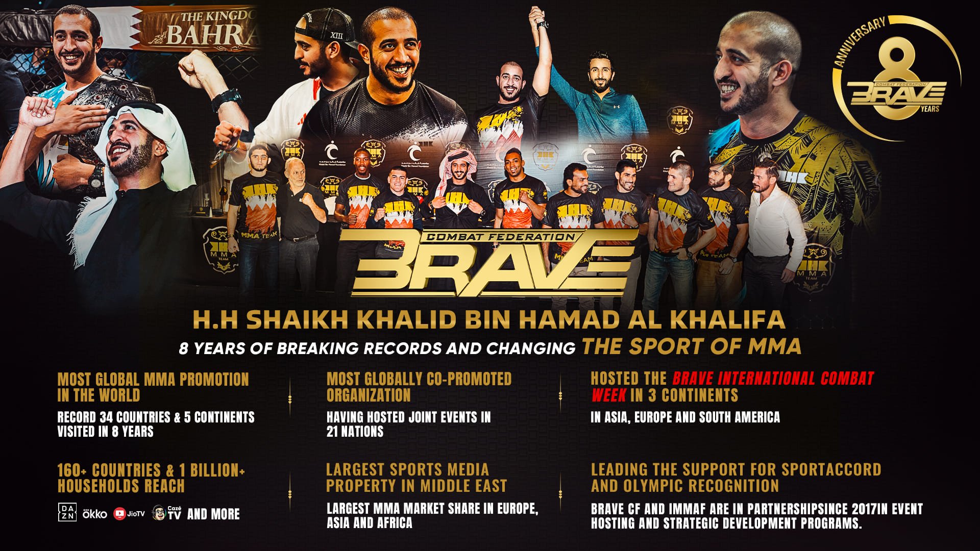 BRAVE CF celebrates biggest achievements on its Anniversary