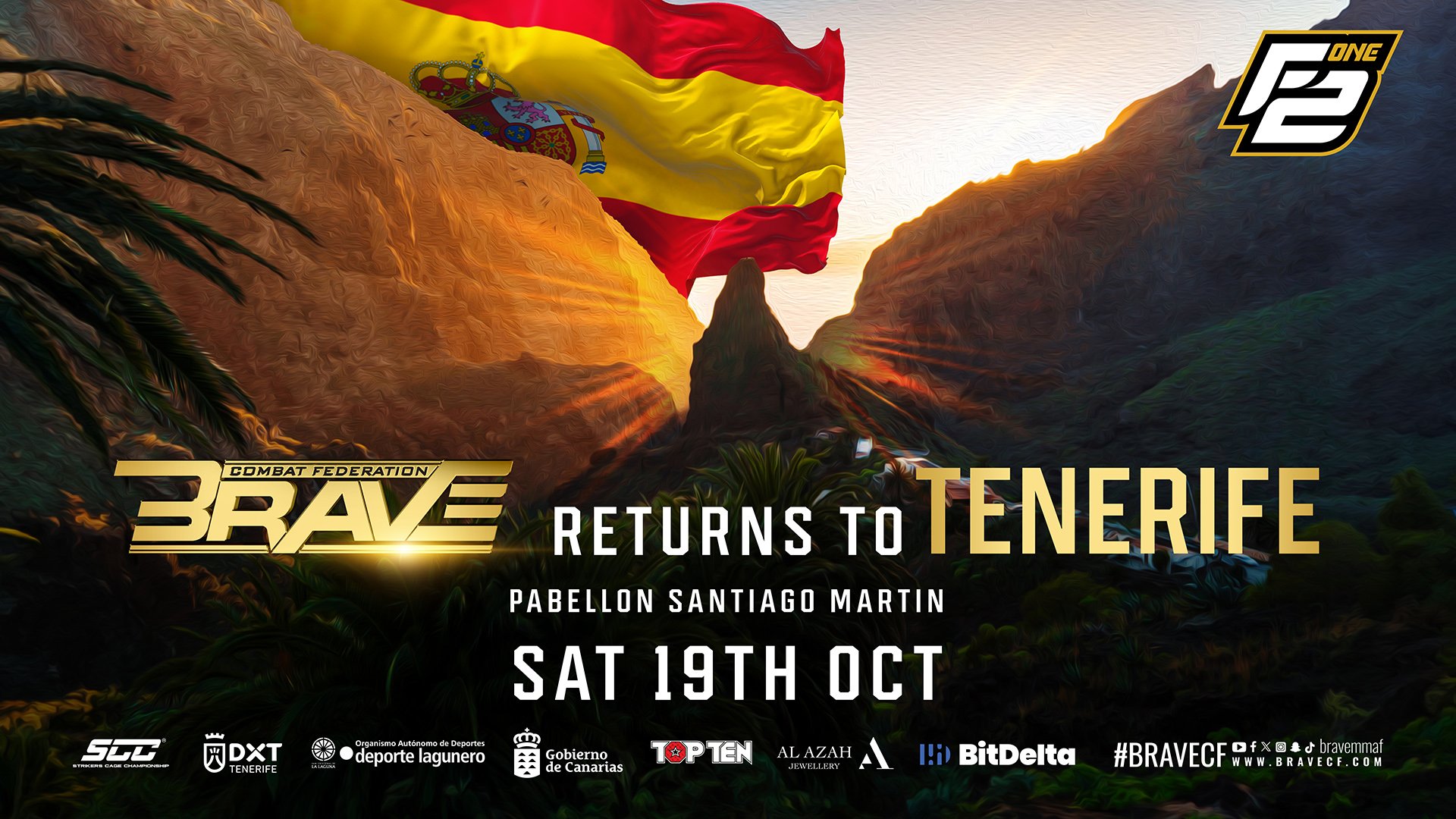 BRAVE Combat Federation announces return to Spain, expands 2024 European Tour