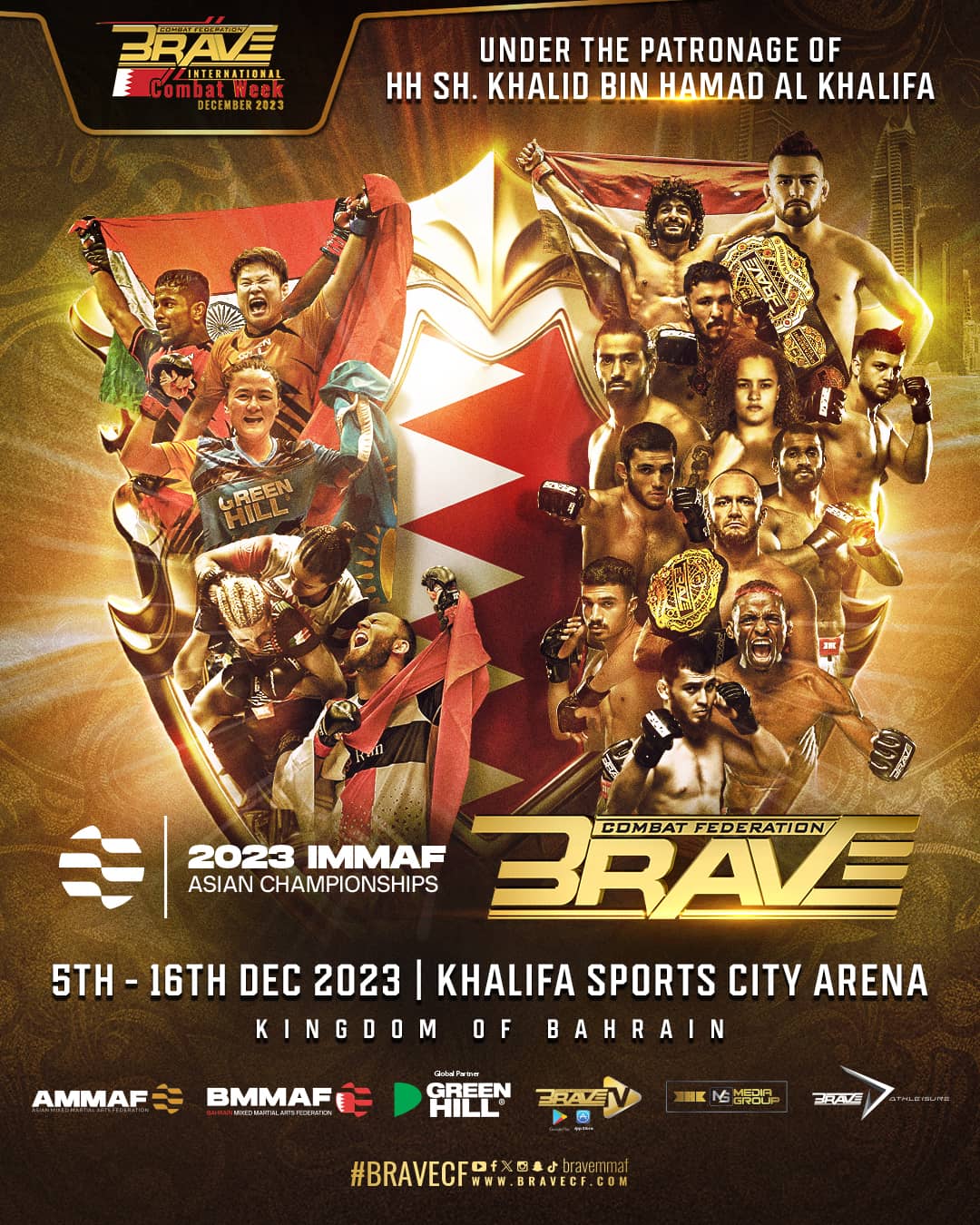 BRAVE CF announces biggest edition of BICW in December to close out record-breaking 2023 in Bahrain