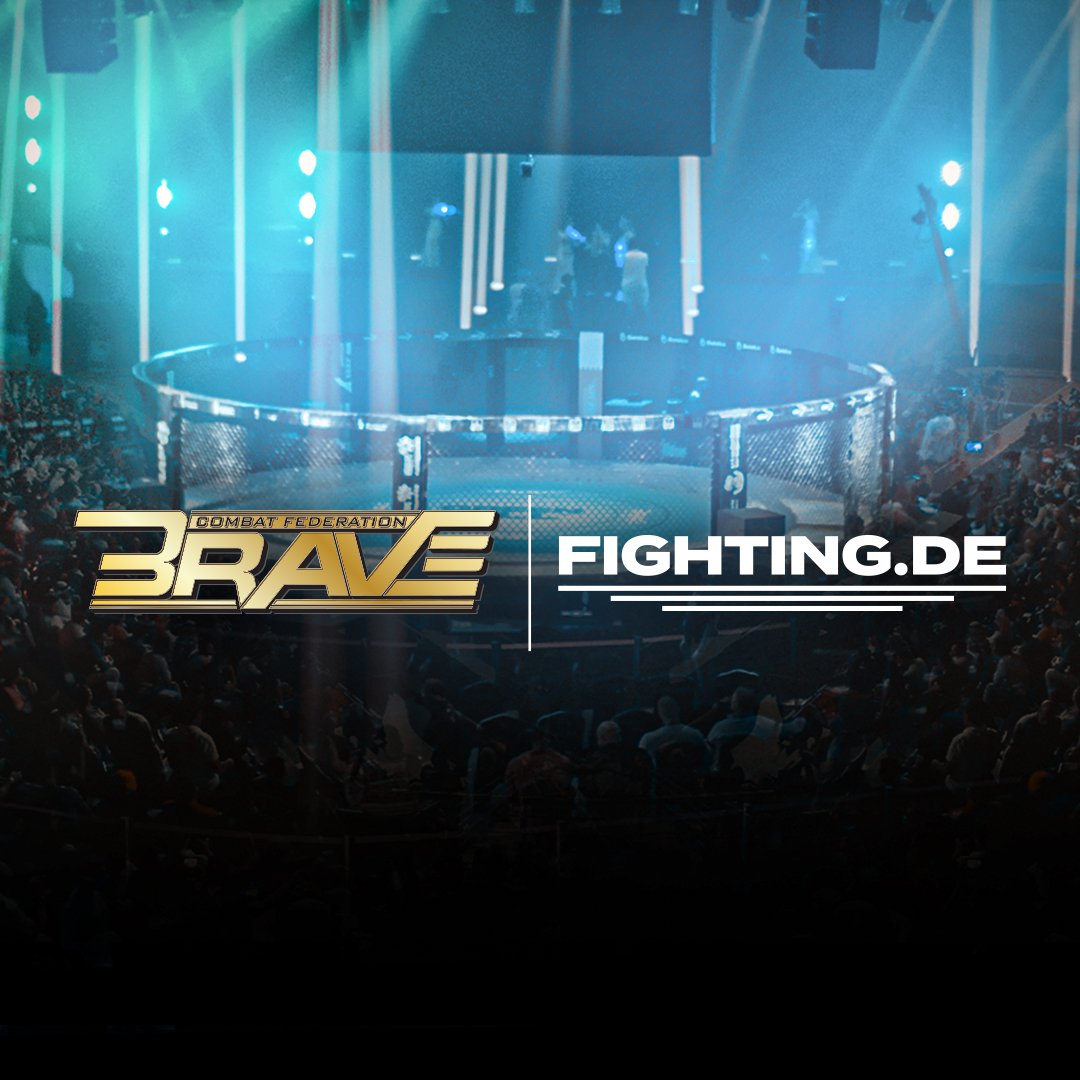 BRAVE CF announces broadcast deal with FIGHTING.DE ahead of Germany debut