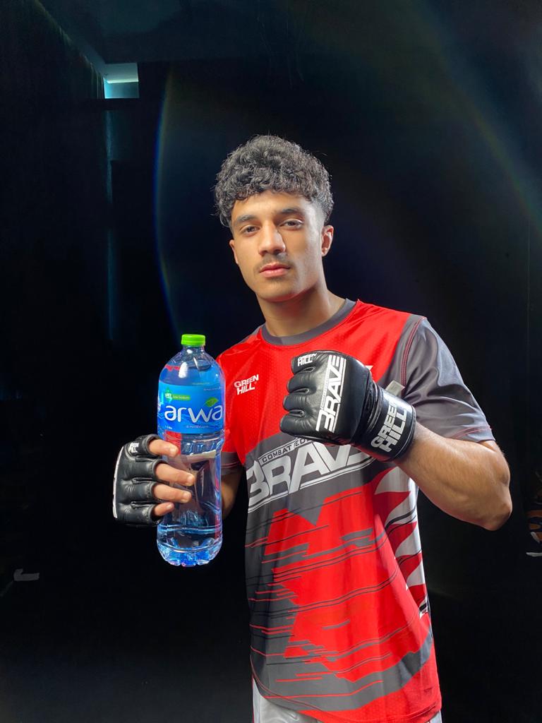 Arwa Supports BRAVE CF and Return To Kombat Kingdom
