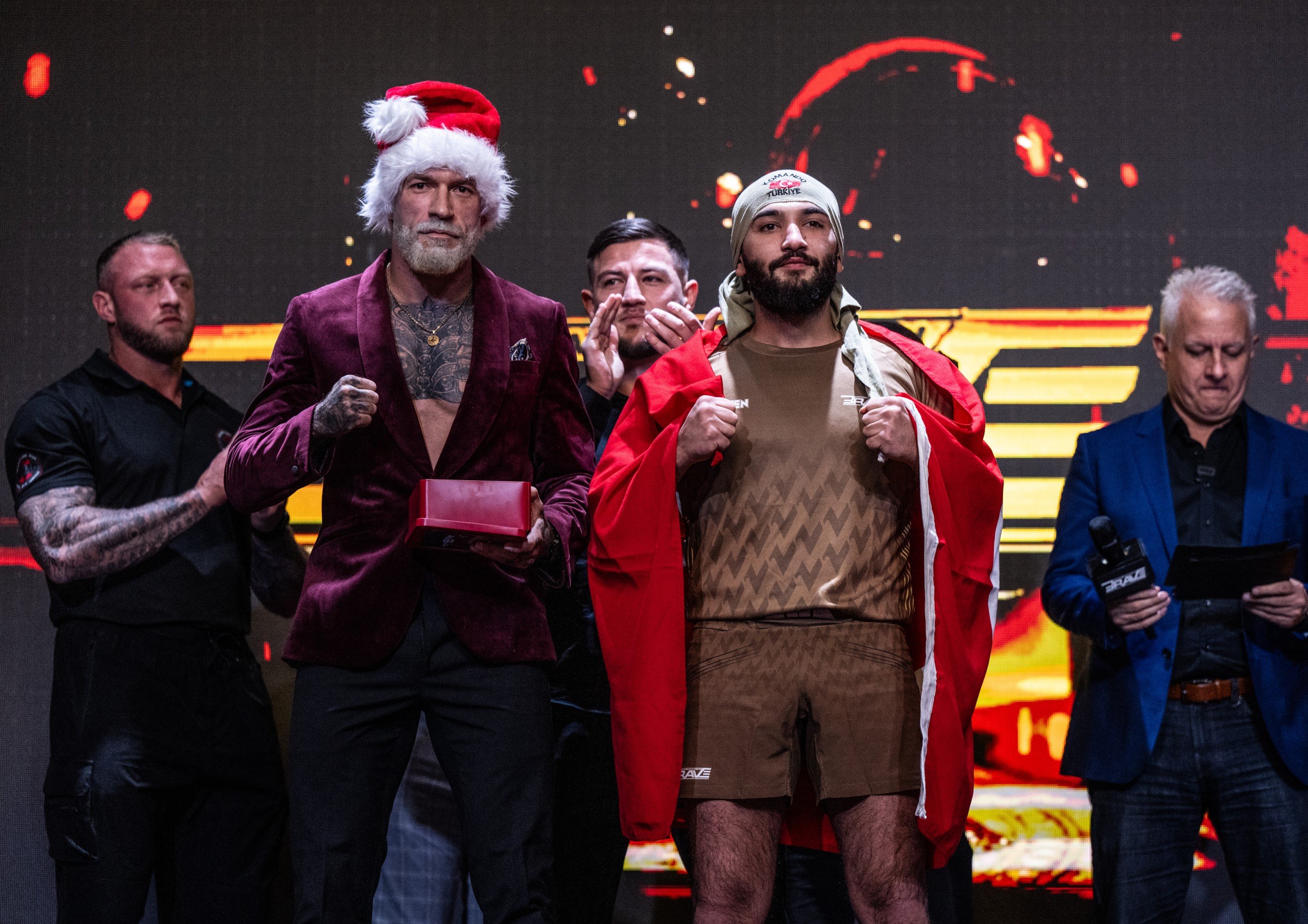 Santa Claus and Respect: BRAVE CF 90 Face-Offs Set the Stage for Historic Event in Austria