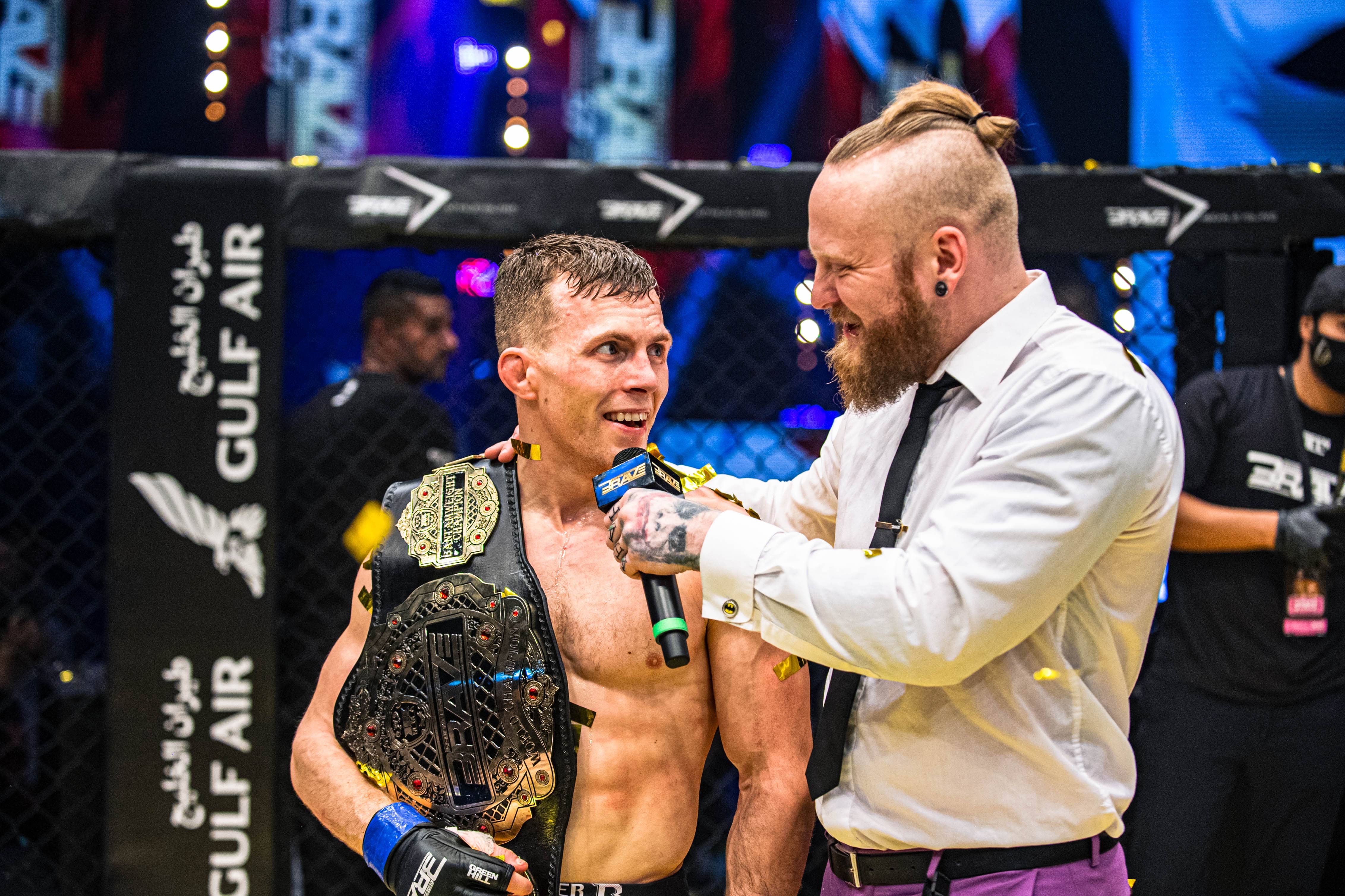BRAVE CF champion Brad Katona on contender Gamzat’s resume: Im the best hes ever fought
