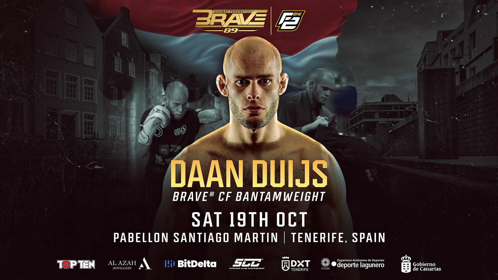 Not your typical Dutch fighter: Judo specialist Daan Duijs out to dominate at BRAVE CF 89