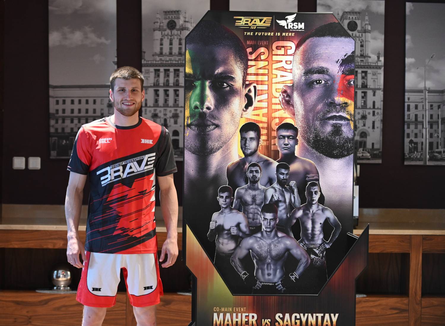 Hometown hero Denis Maher eager for his big international breakthrough at BRAVE CF