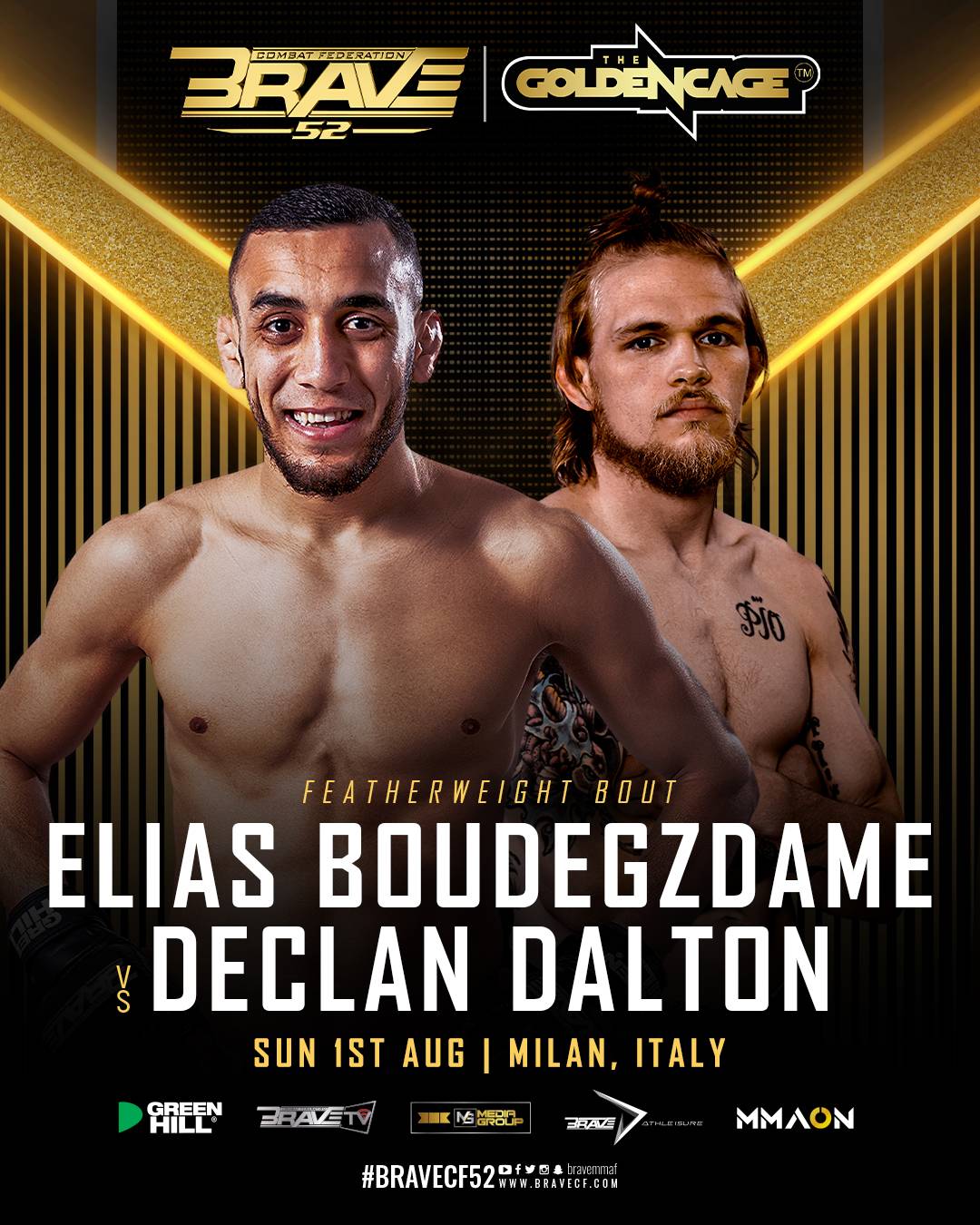 Irishman Declan Dalton Returns After 3 Years Ready to Make BRAVE CF 52 Count