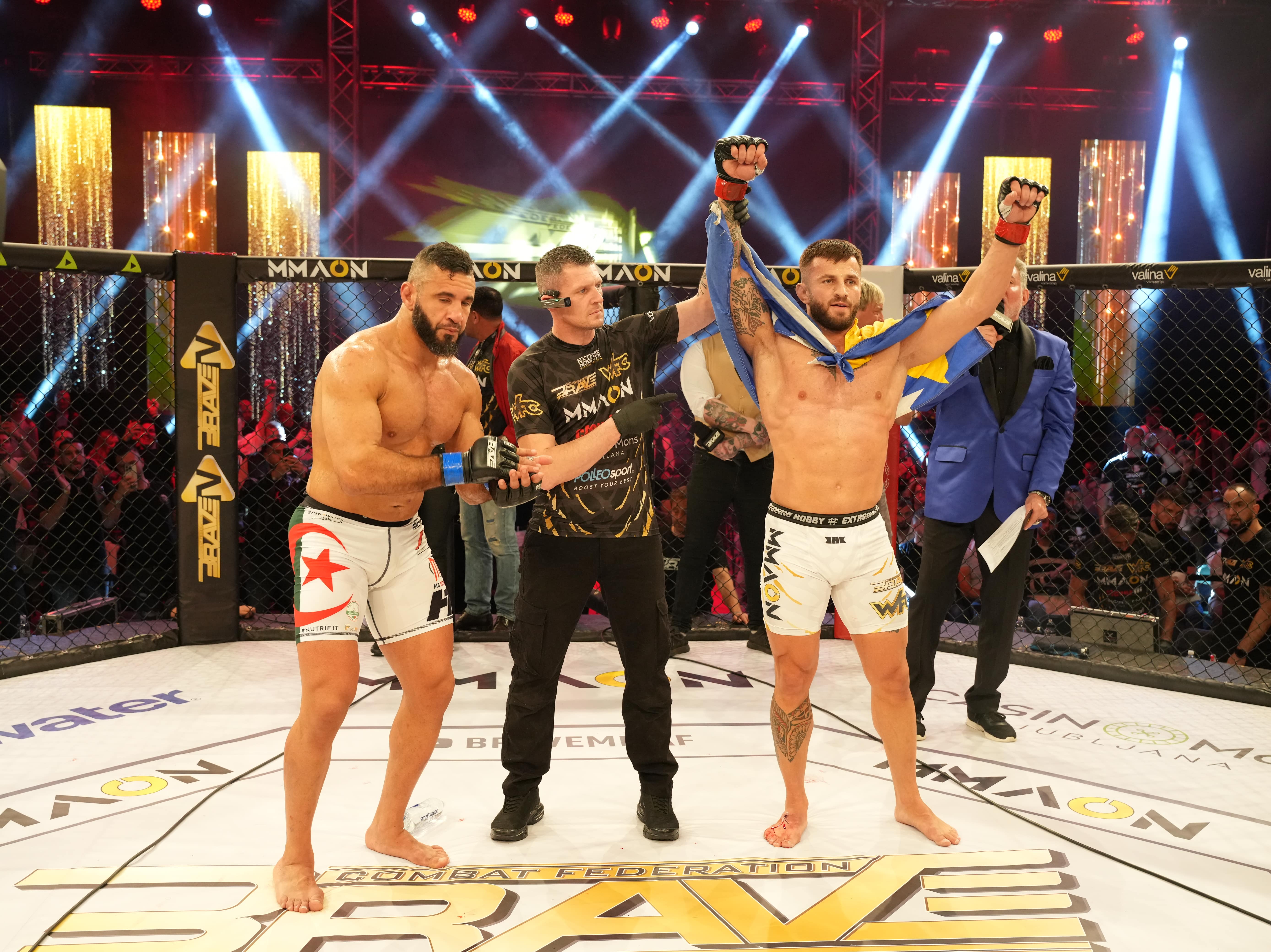 BRAVE CF 81 Results: Erko Jun stops Said Maalem to earn title shot in huge night for MMA in Slovenia
