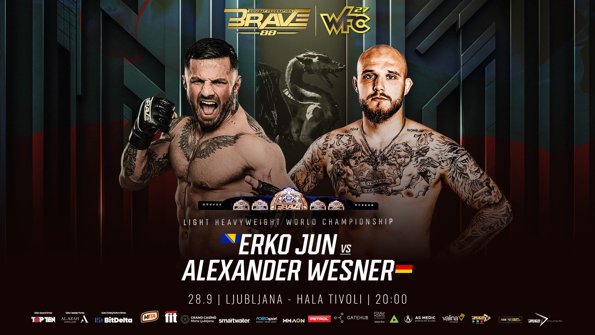 Alexander Wesner: ready to shock the world and shatter Erko Jun's dreams at BRAVE CF 88