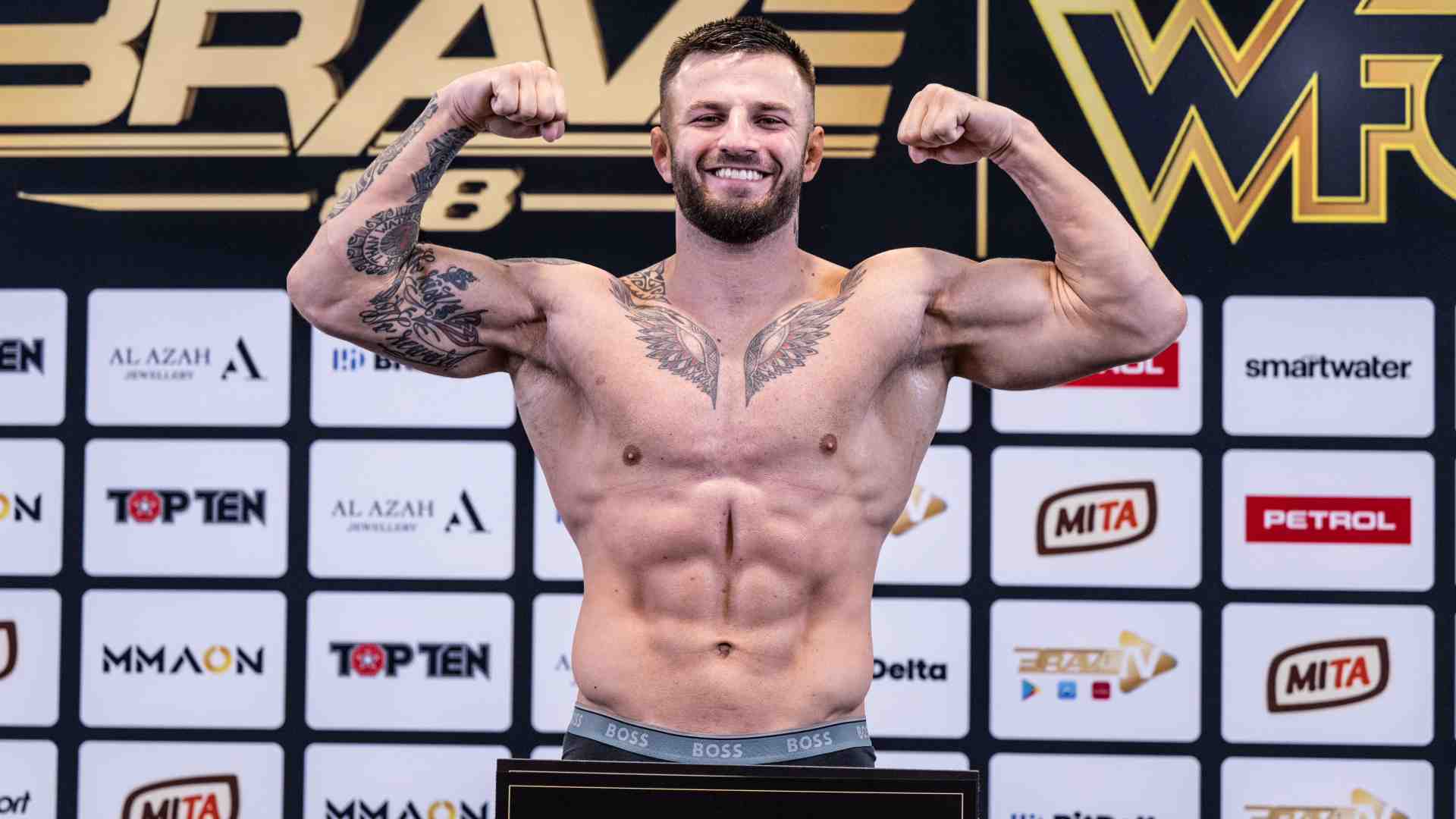 BRAVE CF 88 Official Weigh-Ins: both title bouts official as all fighters make weight