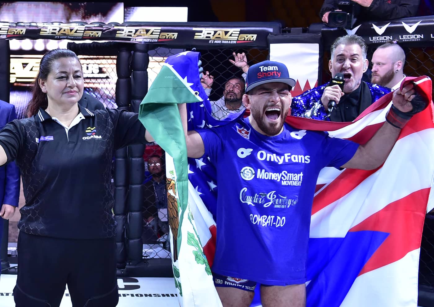 Jose Shorty Torres becomes third KHK Team Bahrain athlete to wear a BRAVE CF belt