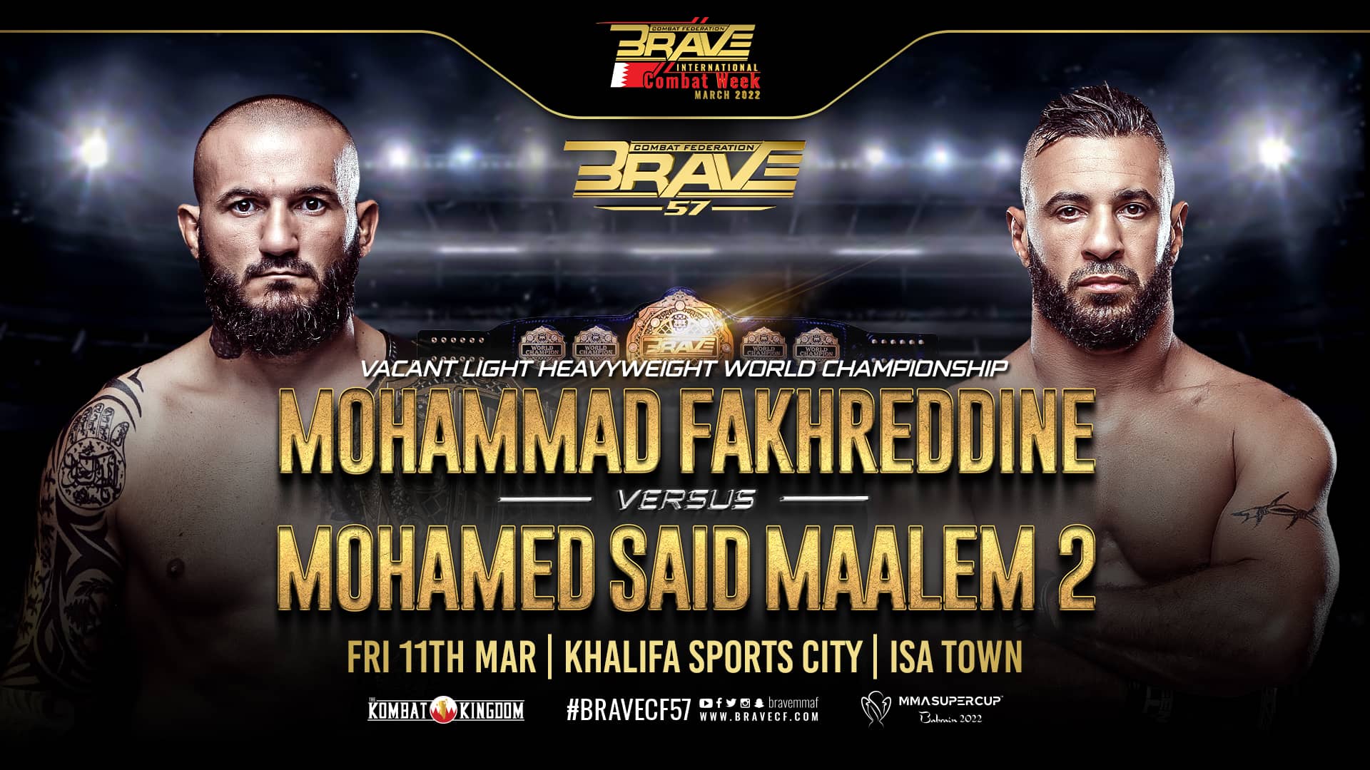 Mohammad Fakhreddine Says Said Maalem Has Mental Problems Ahead of BRAVE CF 57