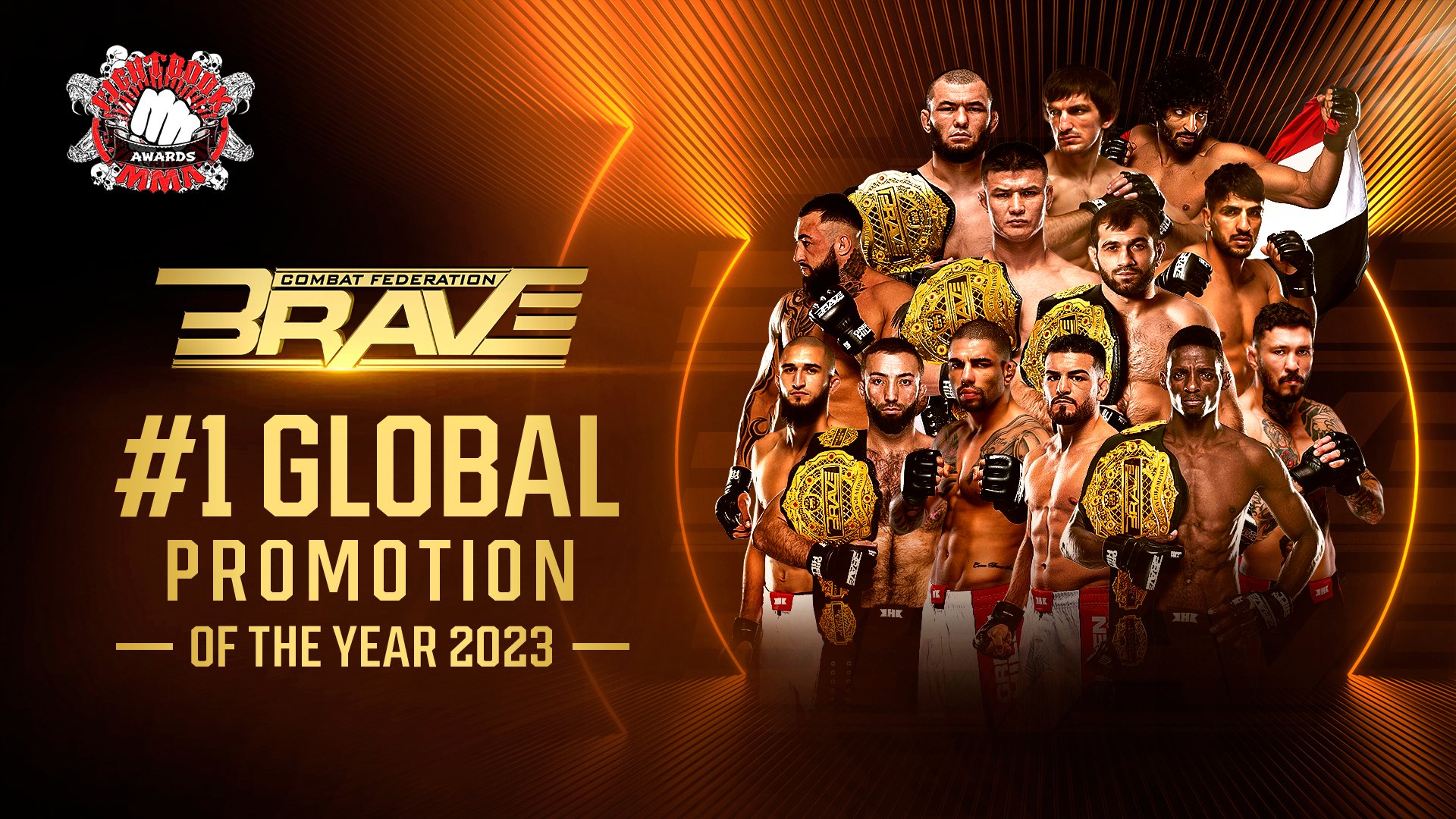 BRAVE CF earns #1 Global Promotion Award following historic year