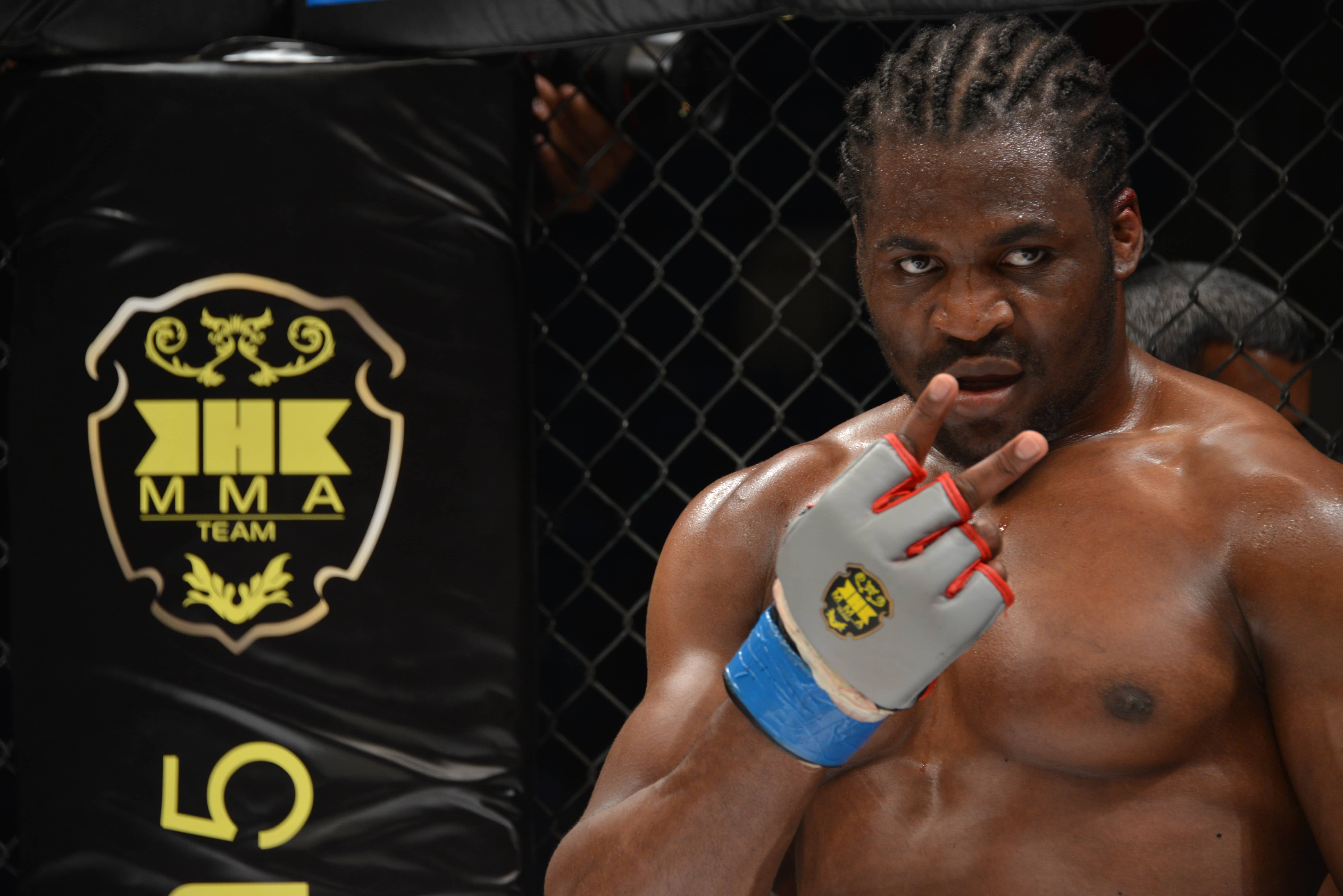 Bahrains KHK MMA showcased Francis Ngannou to the world for the first time
