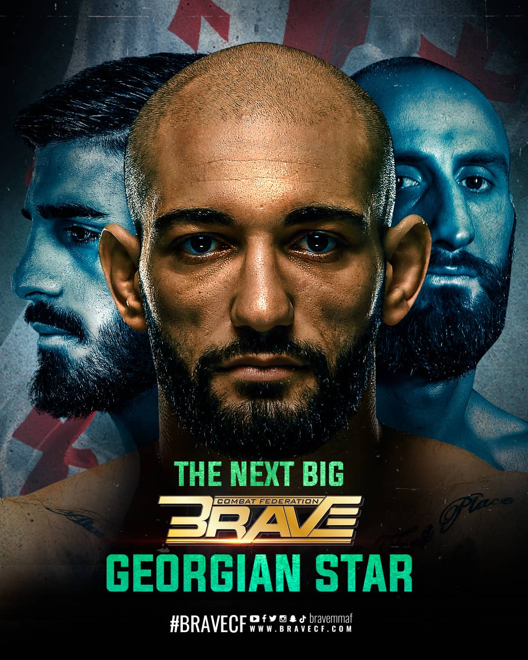 Bidzina eager to follow the footsteps of BRAVE CF Georgian stars Ilia Topuria and Guram Kutateladze