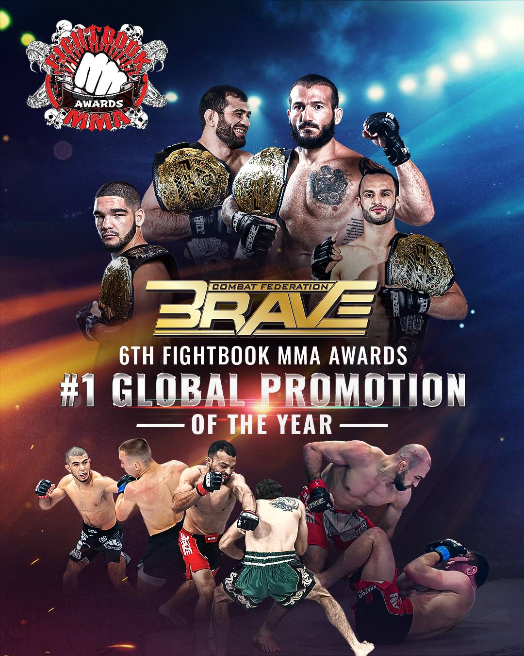 BRAVE CF earns Global Promotion of the Year award for 2020
