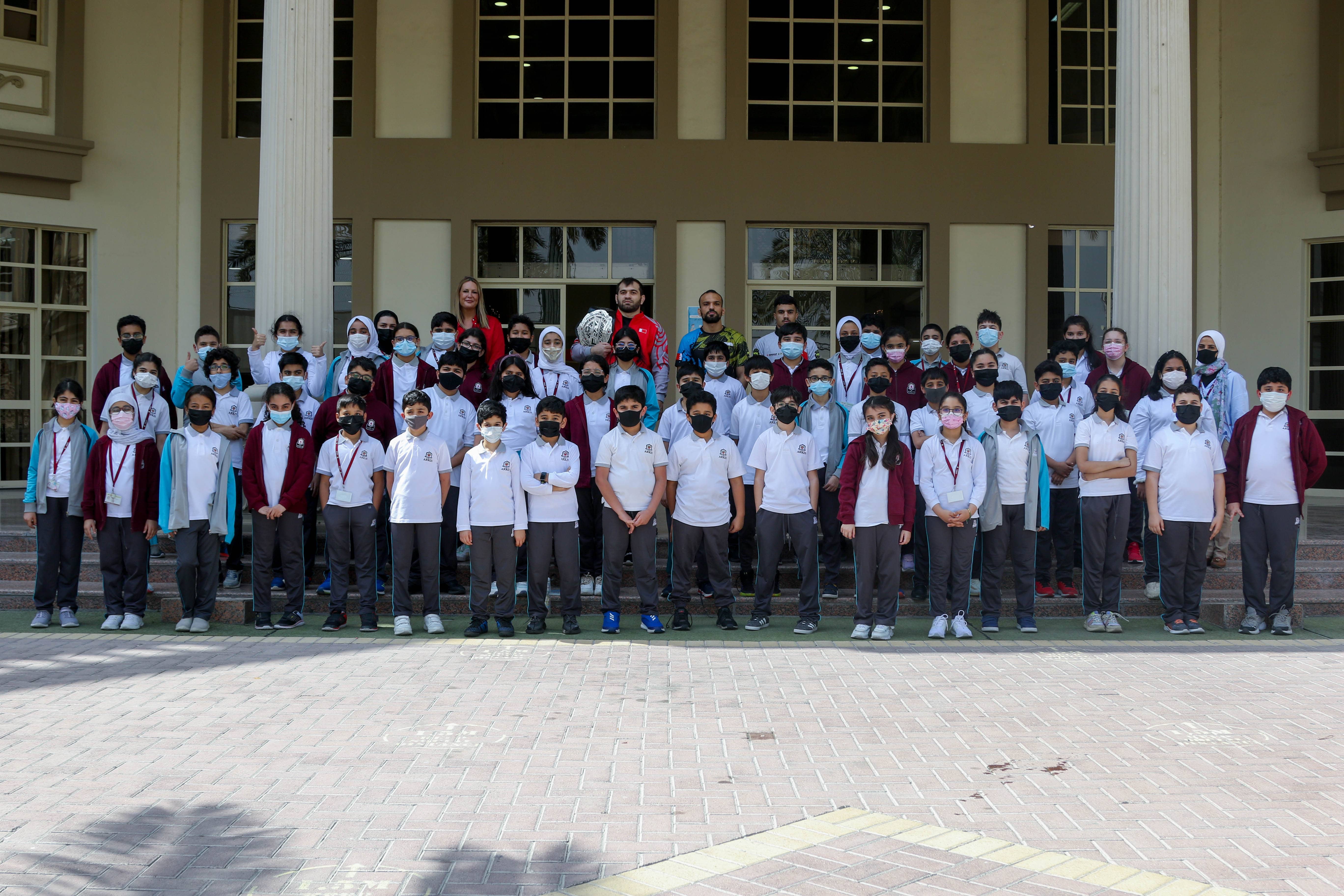 Hamza Kooheji Stops By ARKIS To Inspire The Next Generation, Gifts Students Tickets To BICW