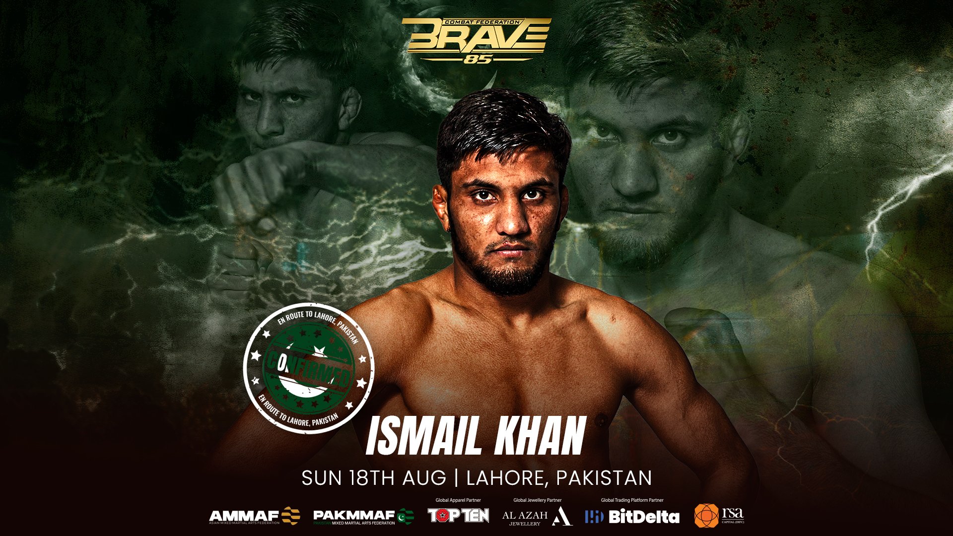 BRAVE CF 85's Ismail Khan: fighter by chance, champion by choice