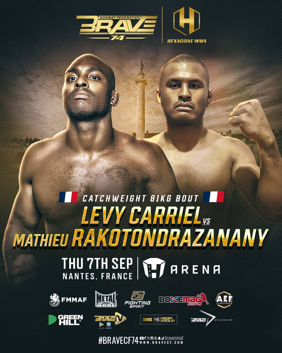 Mathieu Rakotondrazanany set for opportunity of a lifetime with short-notice call for BRAVE CF 74