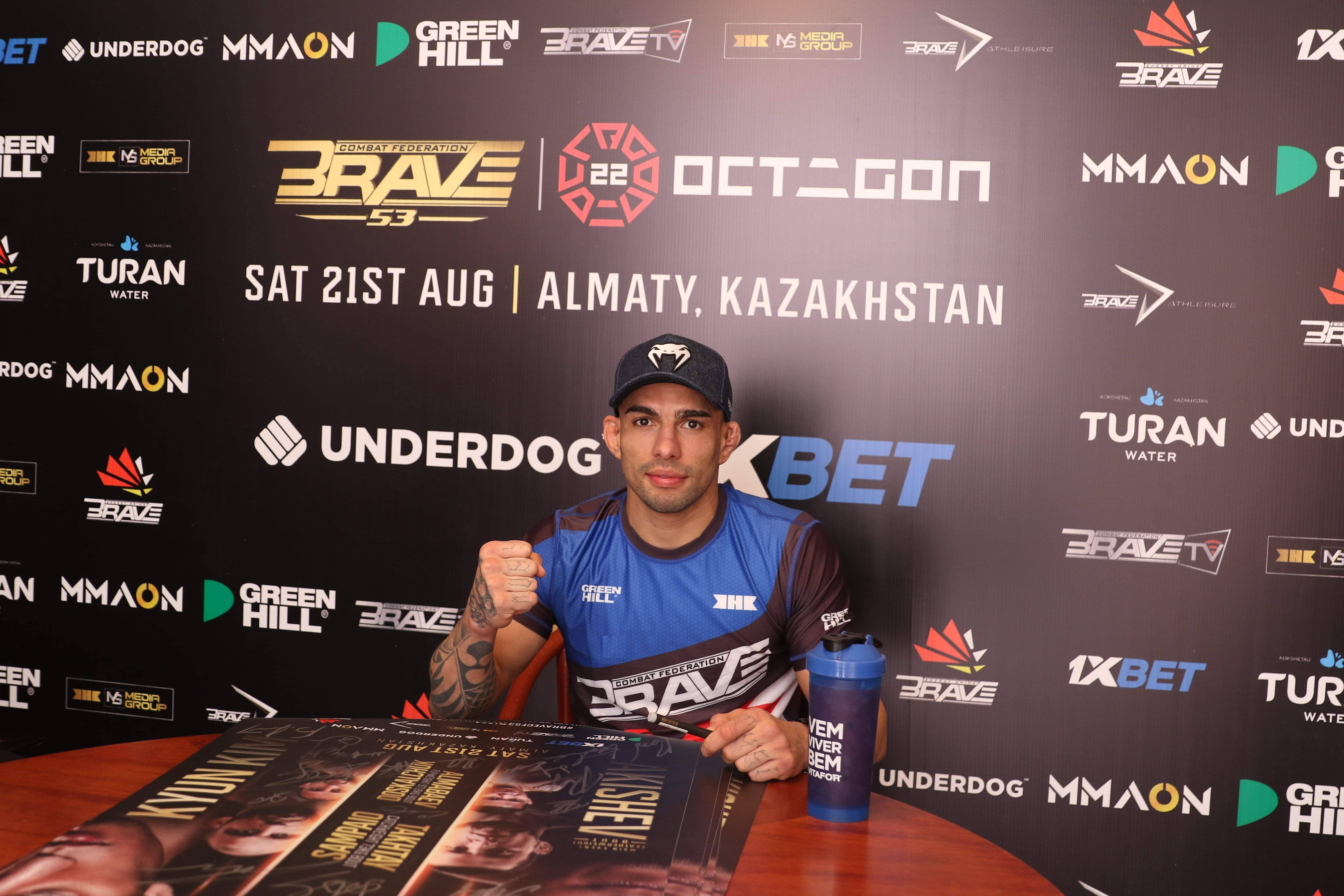 With new opponent, Lucas Martins goes for BRAVE CF Record: I want to make history