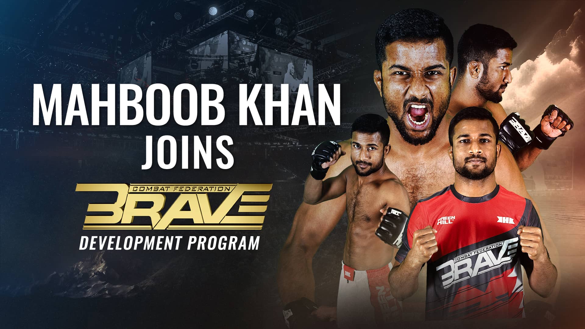 Mahboob Khan becomes the first Indian fighter to secure a BRAVE CF development contract