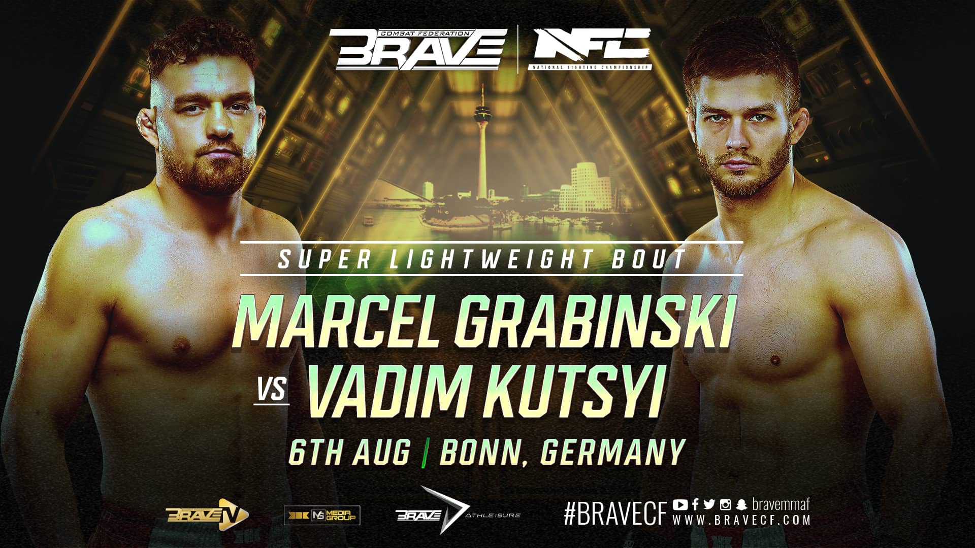 BRAVE CF Announces Grabinski vs Kutsyi For Germany Debut