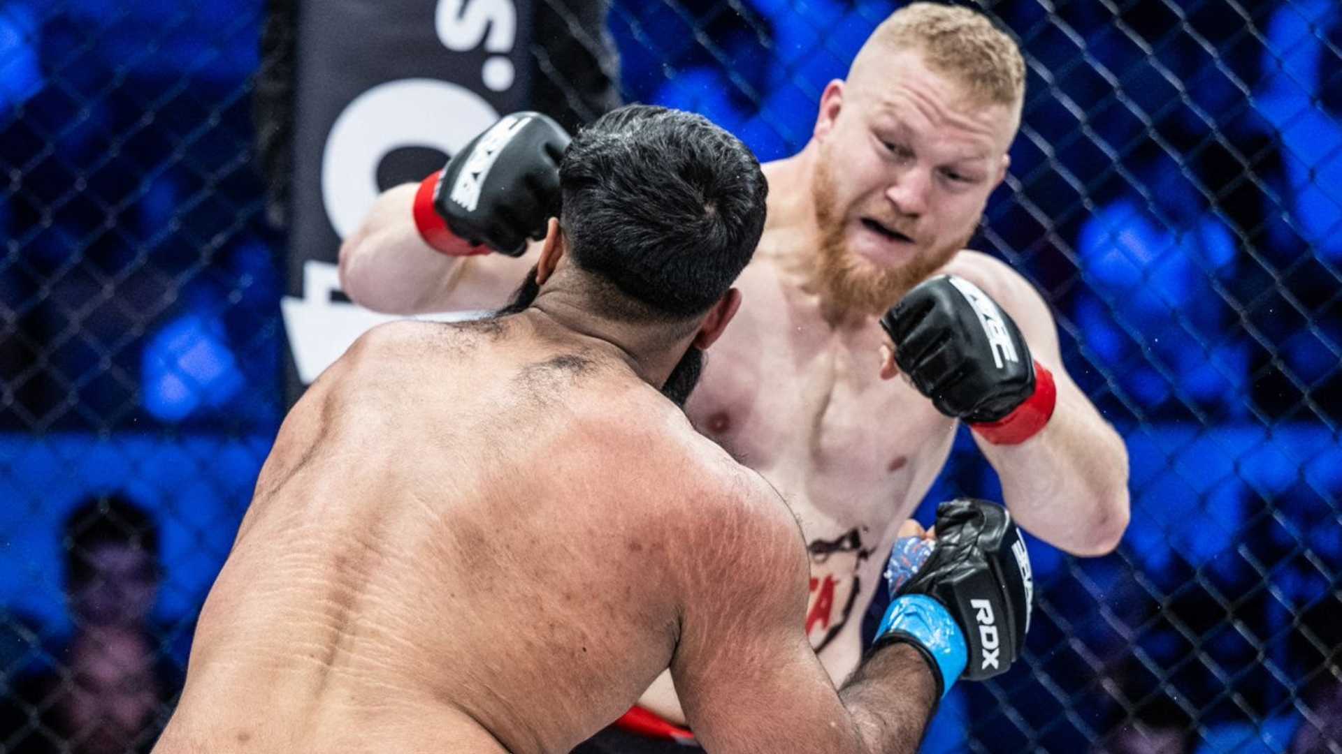 Miha Frlic Delivers Statement Knockout Over Kamali in Heavyweight Battle at BRAVE CF 96