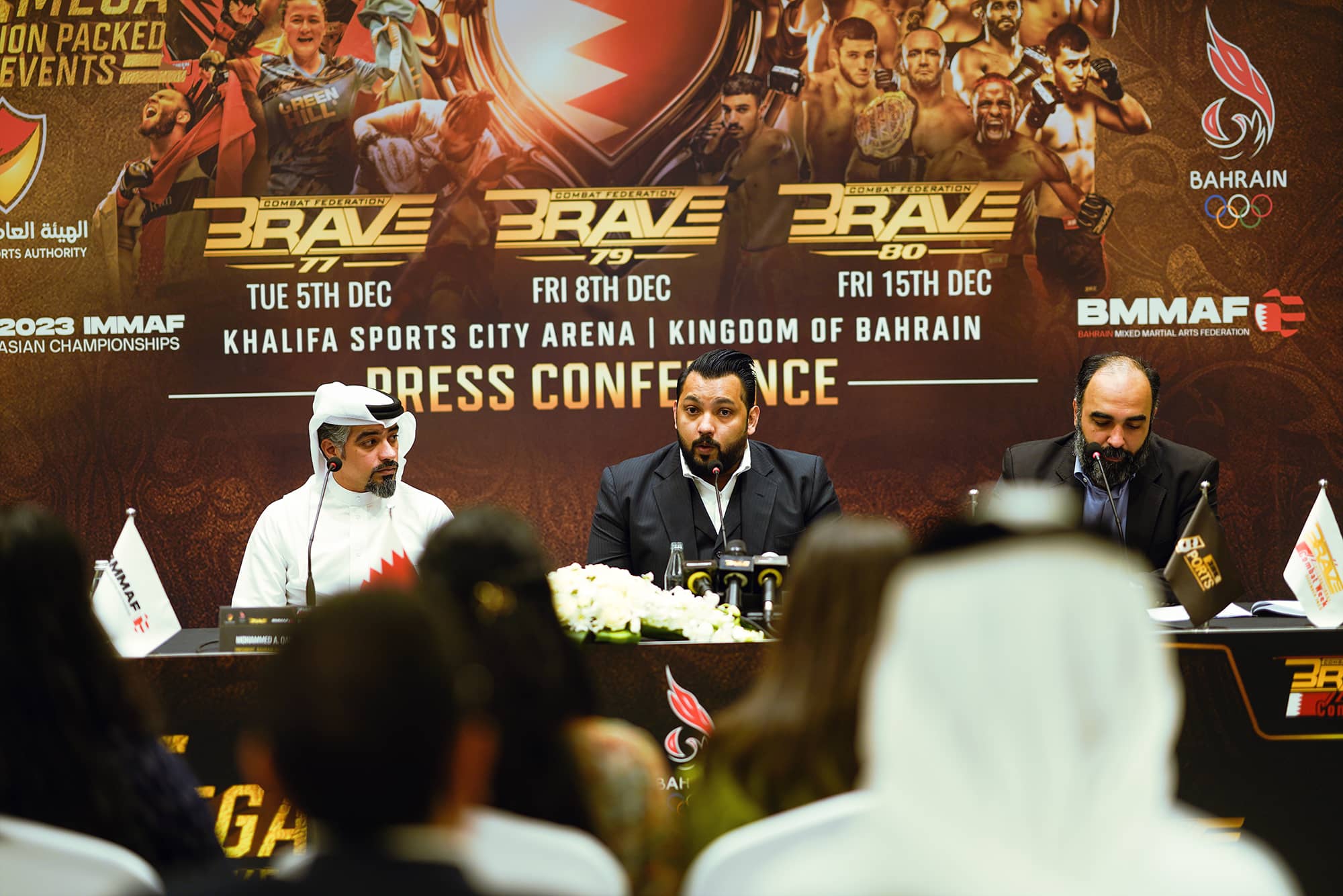 BRAVE CF announces major details for historic International Combat Week in December at Khalifa Sports City Arena