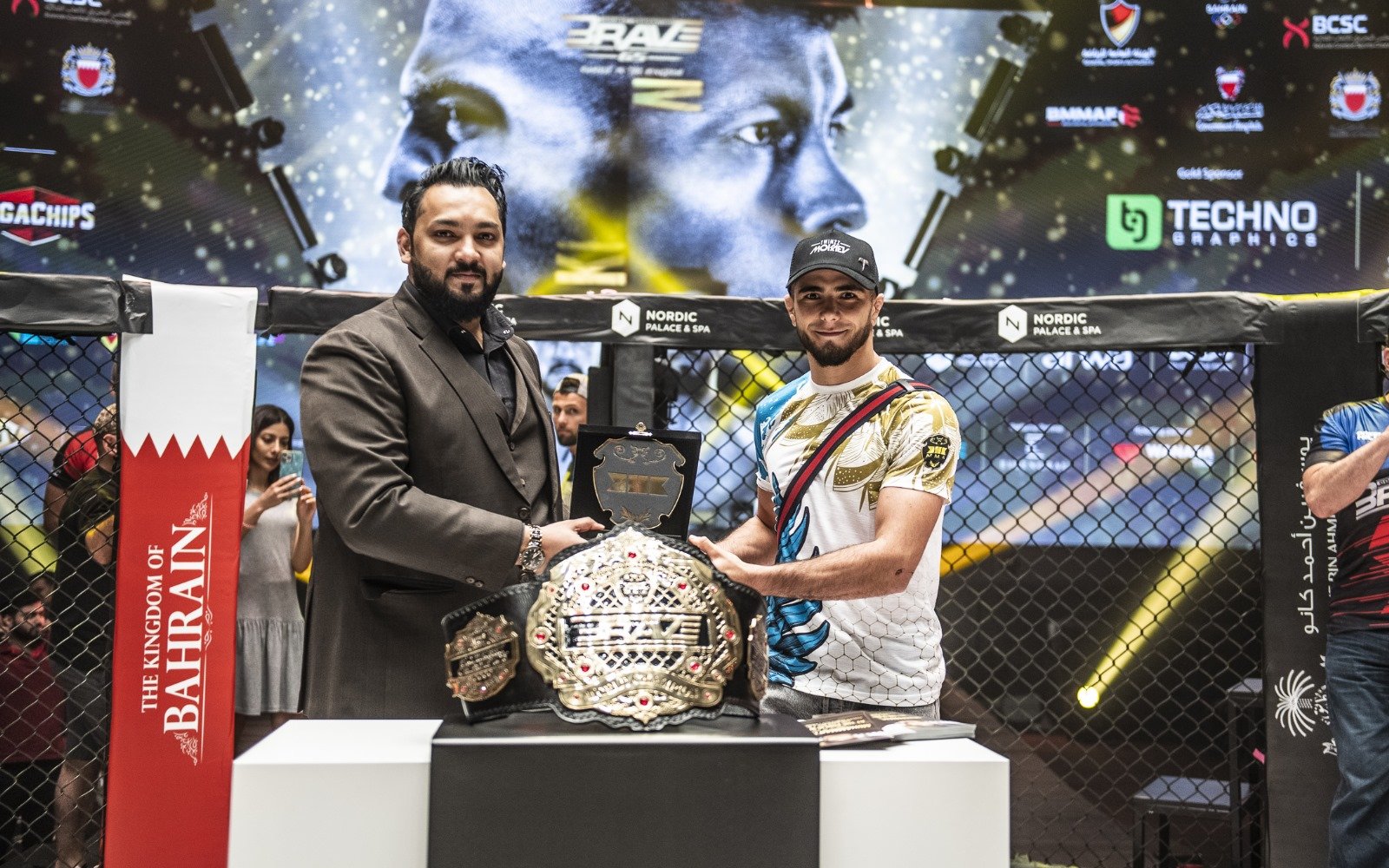 Former BRAVE CF fighter, MMA superstar Muhammad Mokaev touches down in Bahrain for BRAVE CF 80
