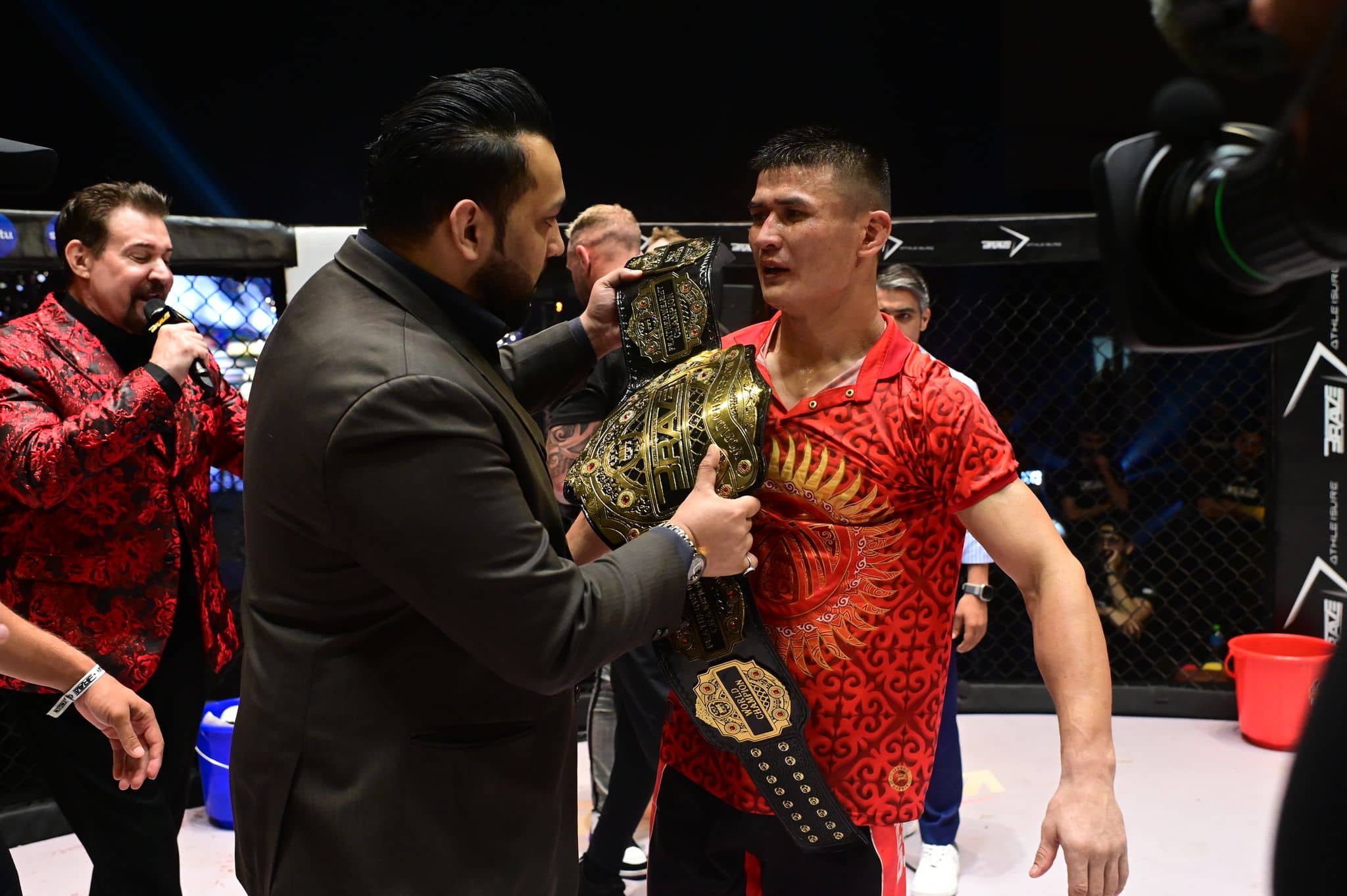 BRAVE CF 72 Results: Nemat flips the script, outlasts Roman Bogatov to win the world title