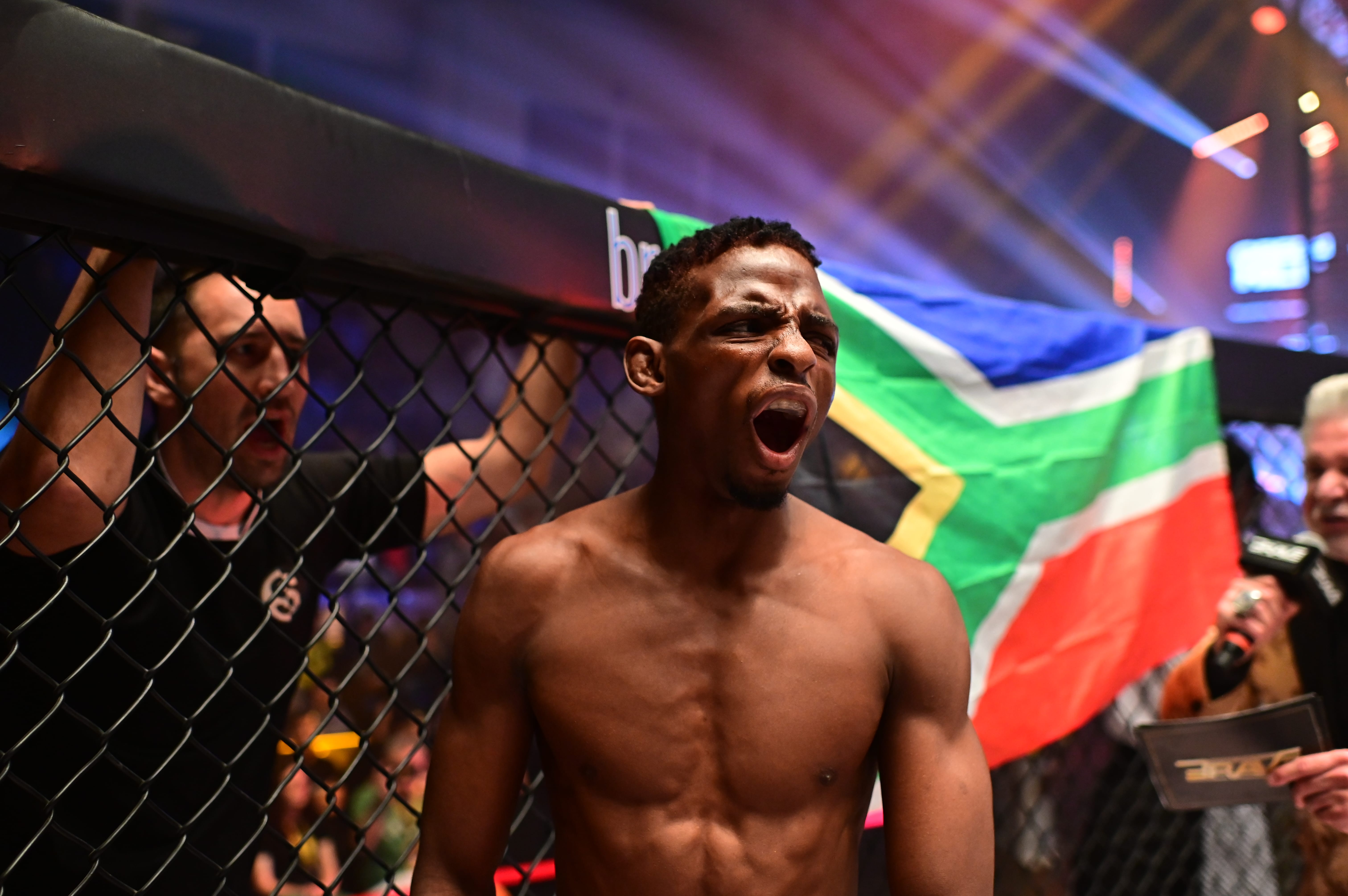 New BRAVE CF champ Nkosi Ndebele wants Alkhasov next says trilogy with Torres can wait