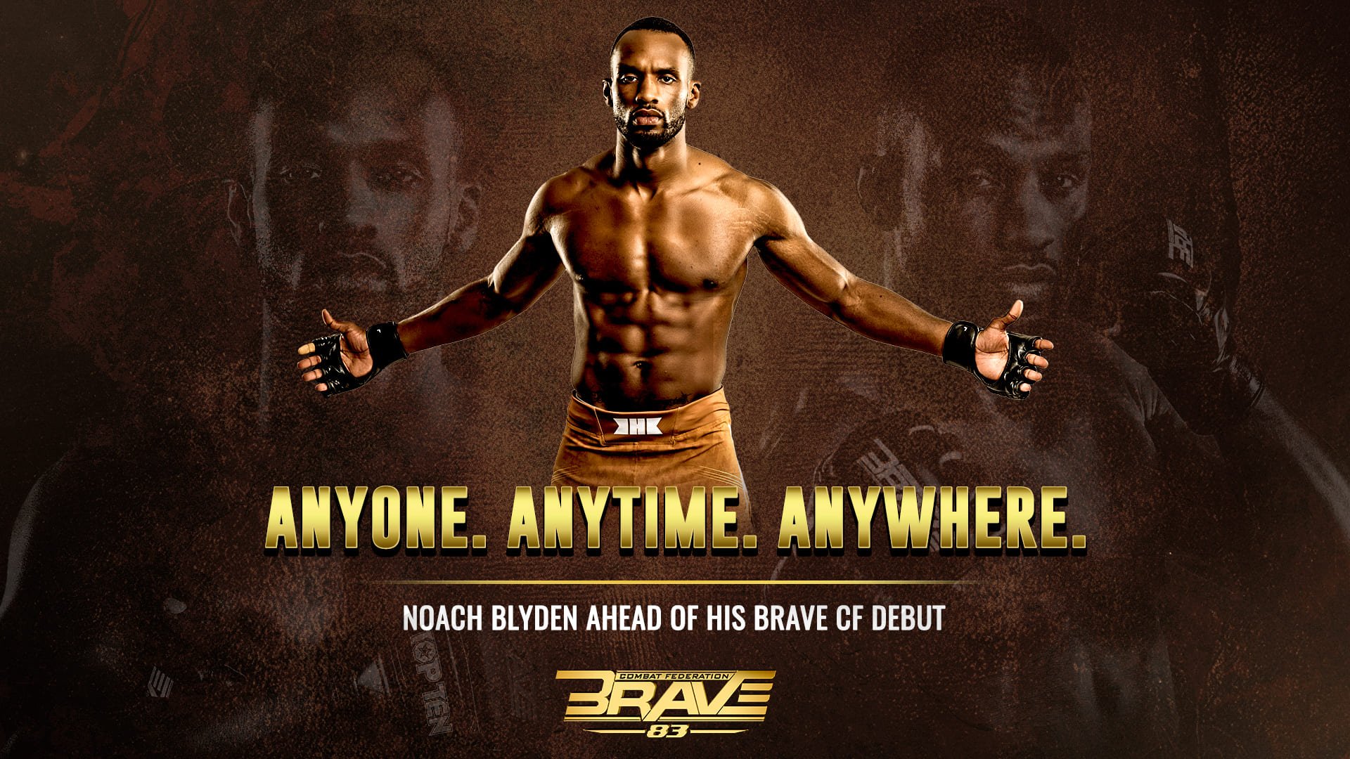 Blyden unfazed by opponent change, has a point to prove at BRAVE CF 83: 'Anyone Anytime Anywhere'